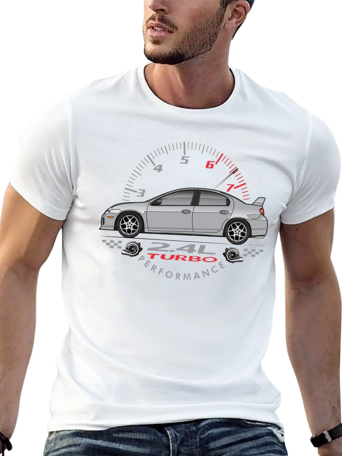 2.4L Turbo Performance Car T-Shirt