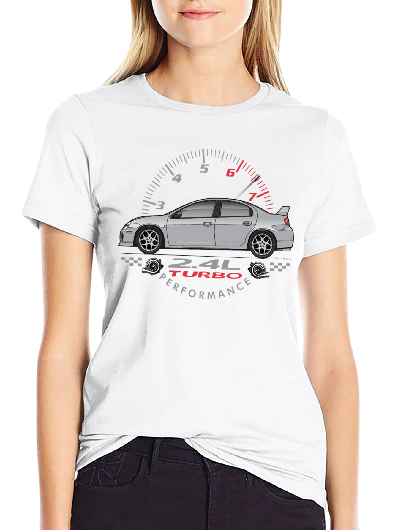 2.4L Turbo Performance Car T-Shirt