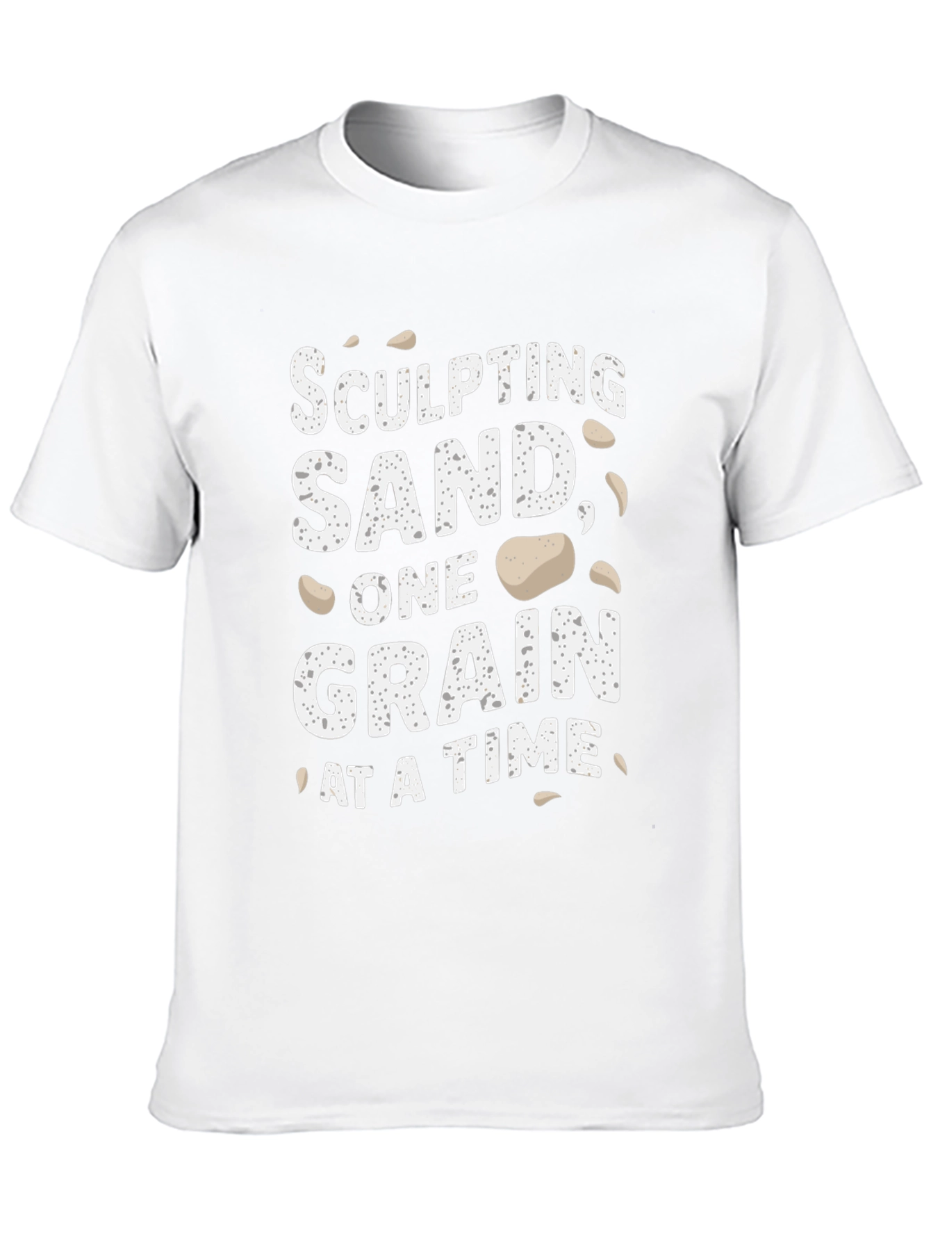 Sculpting Sand T-Shirt - Unique Graphic Tee