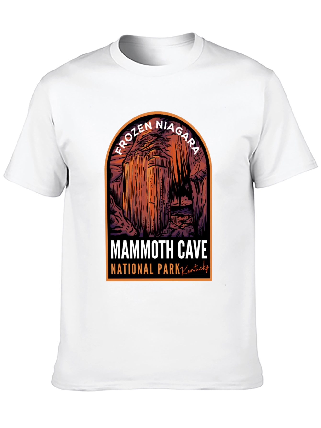 Mammoth Cave National Park Frozen Niagara T-Shirt