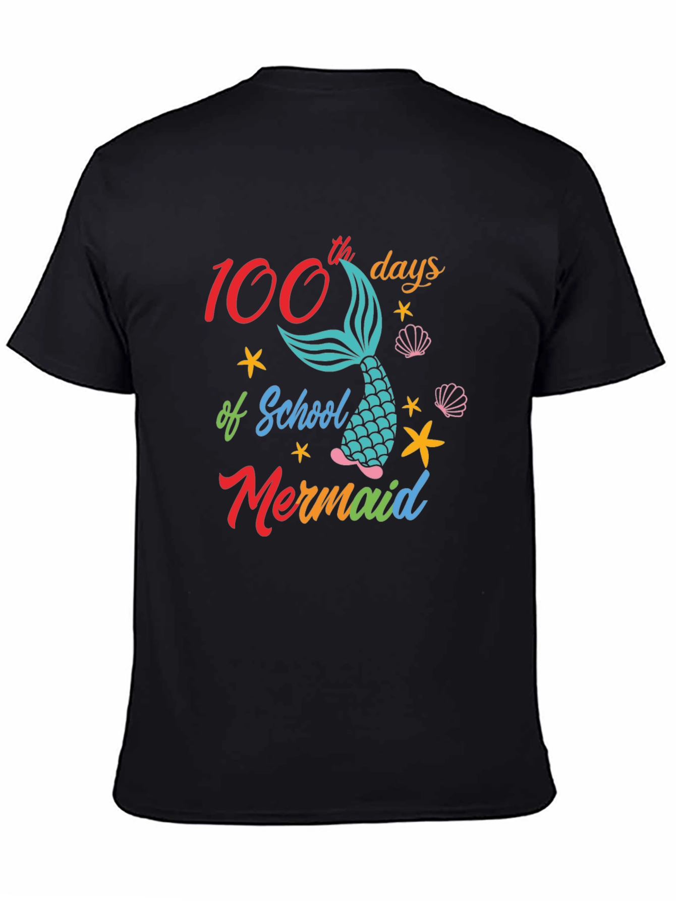 100th Day of School Mermaid T-Shirt