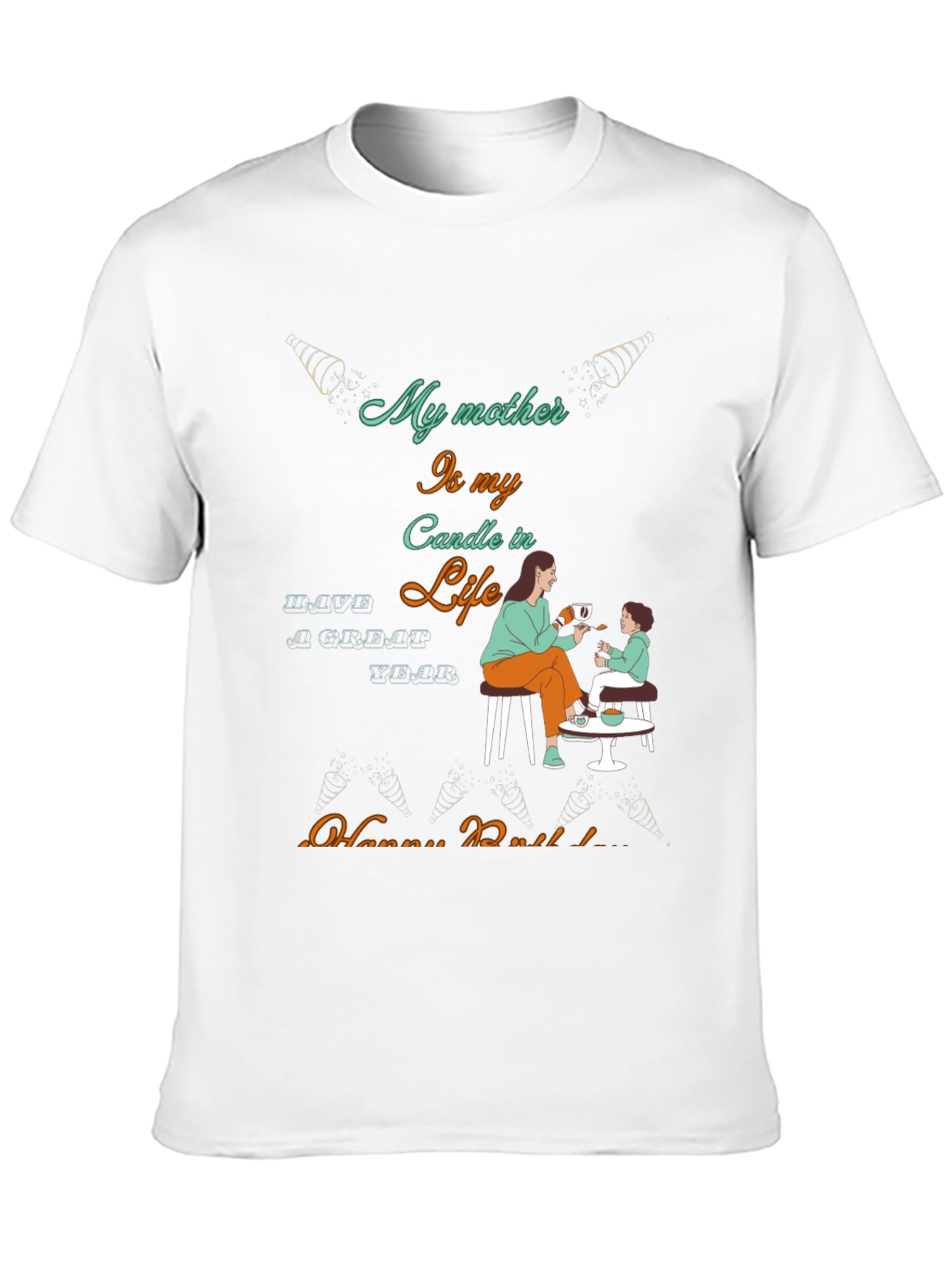 Mothers Love Birthday T-Shirt