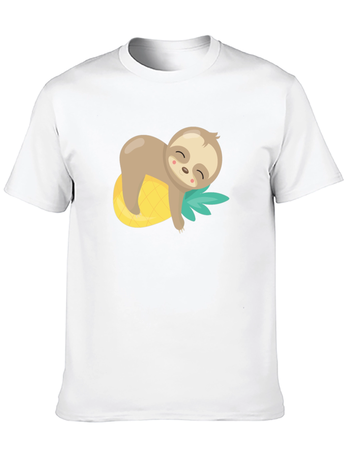 Cute Sloth Pineapple T-Shirt