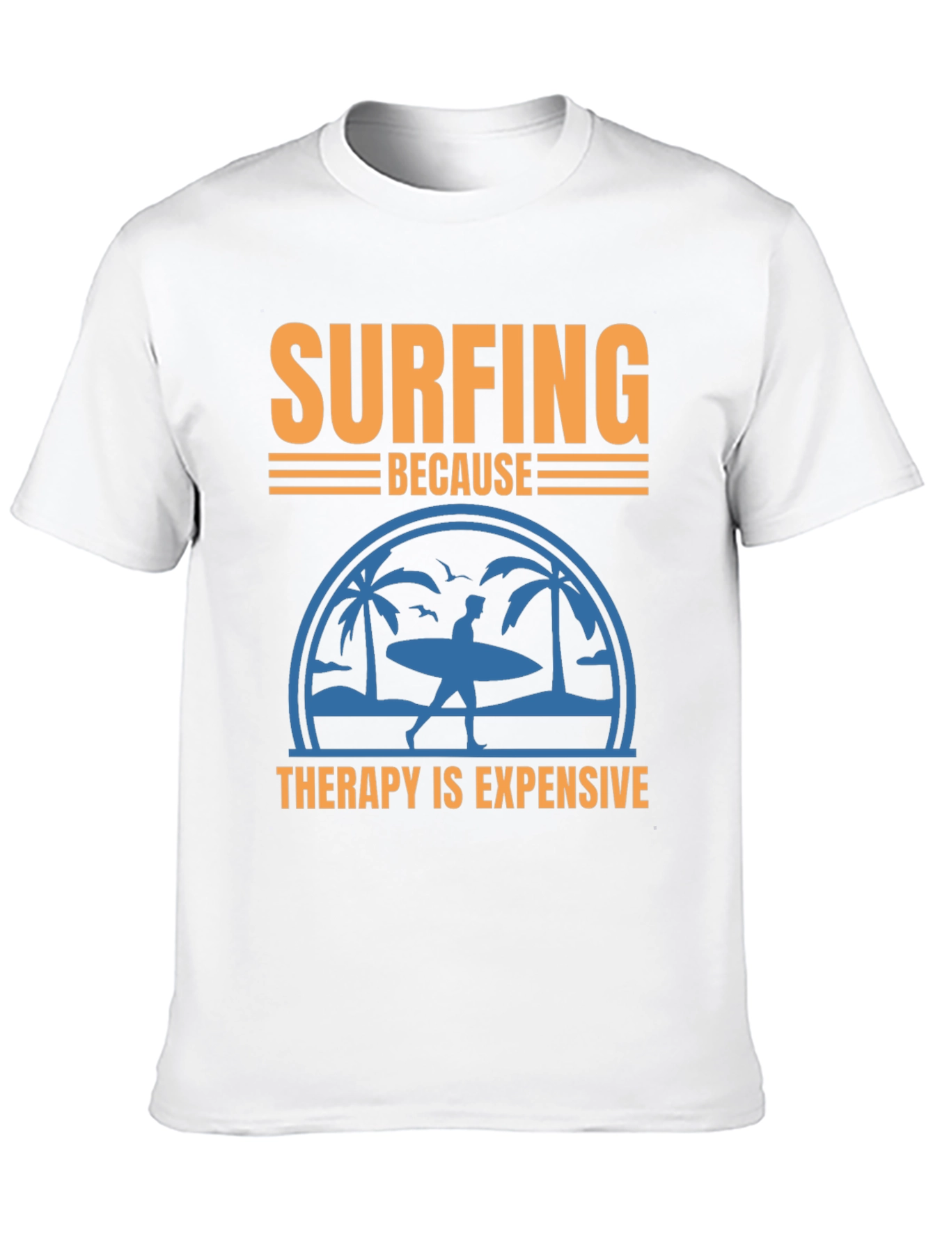 Surfing Therapy T-Shirt | Beach Lover Tee