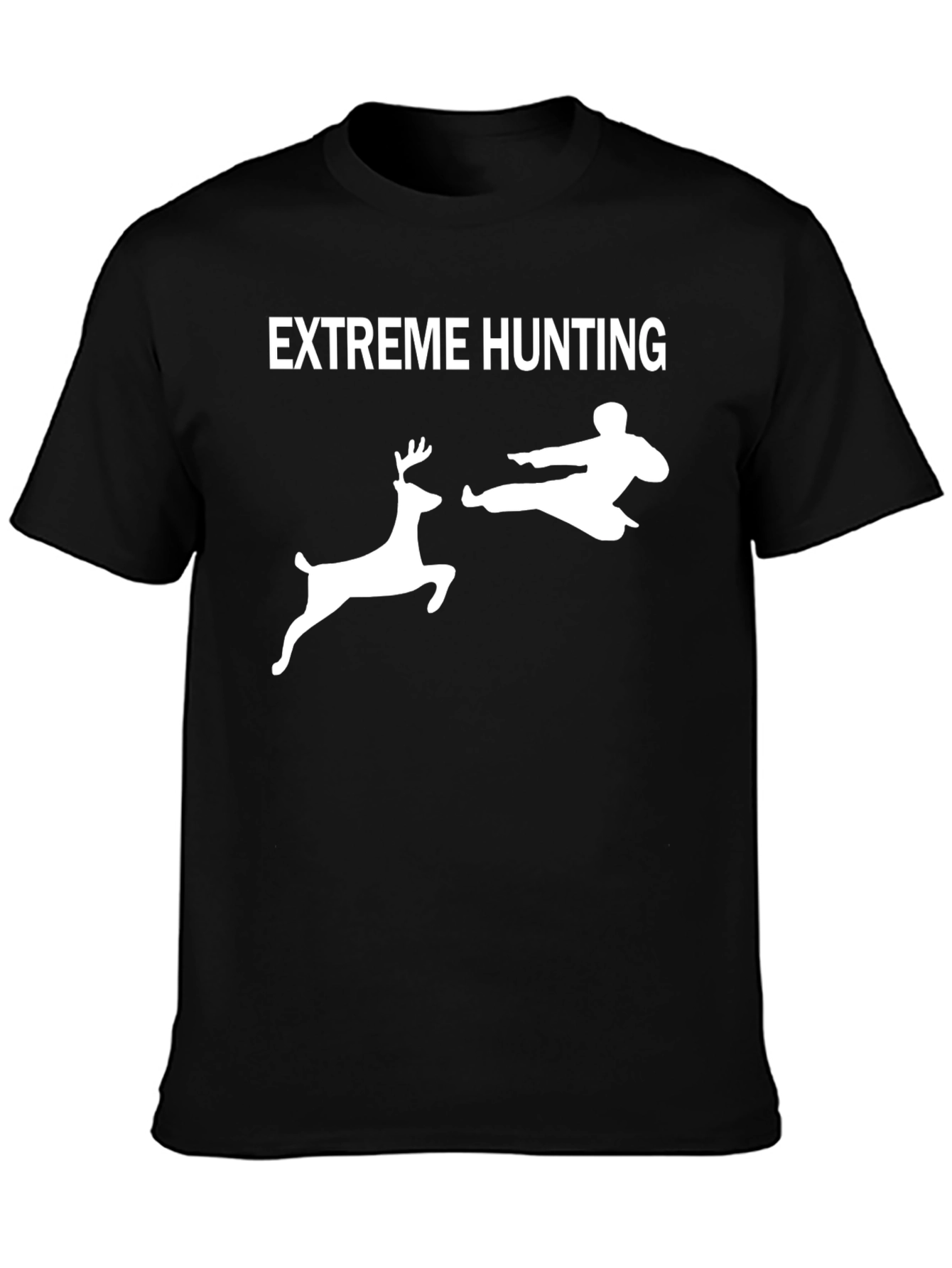Extreme Hunting Black Graphic Tee