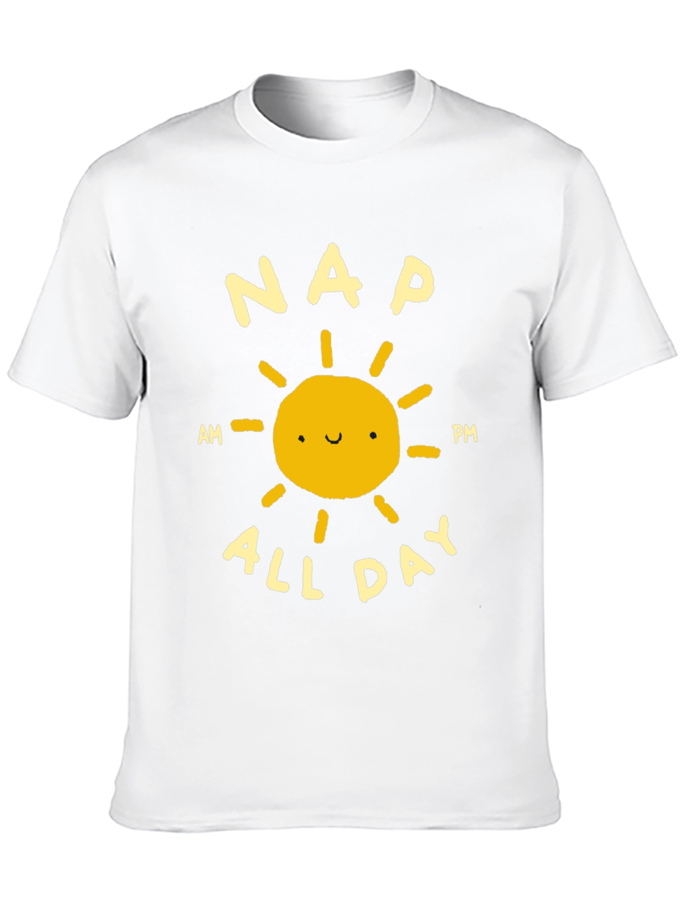 Nap All Day T-Shirt - Funny Sleep Lover Tee