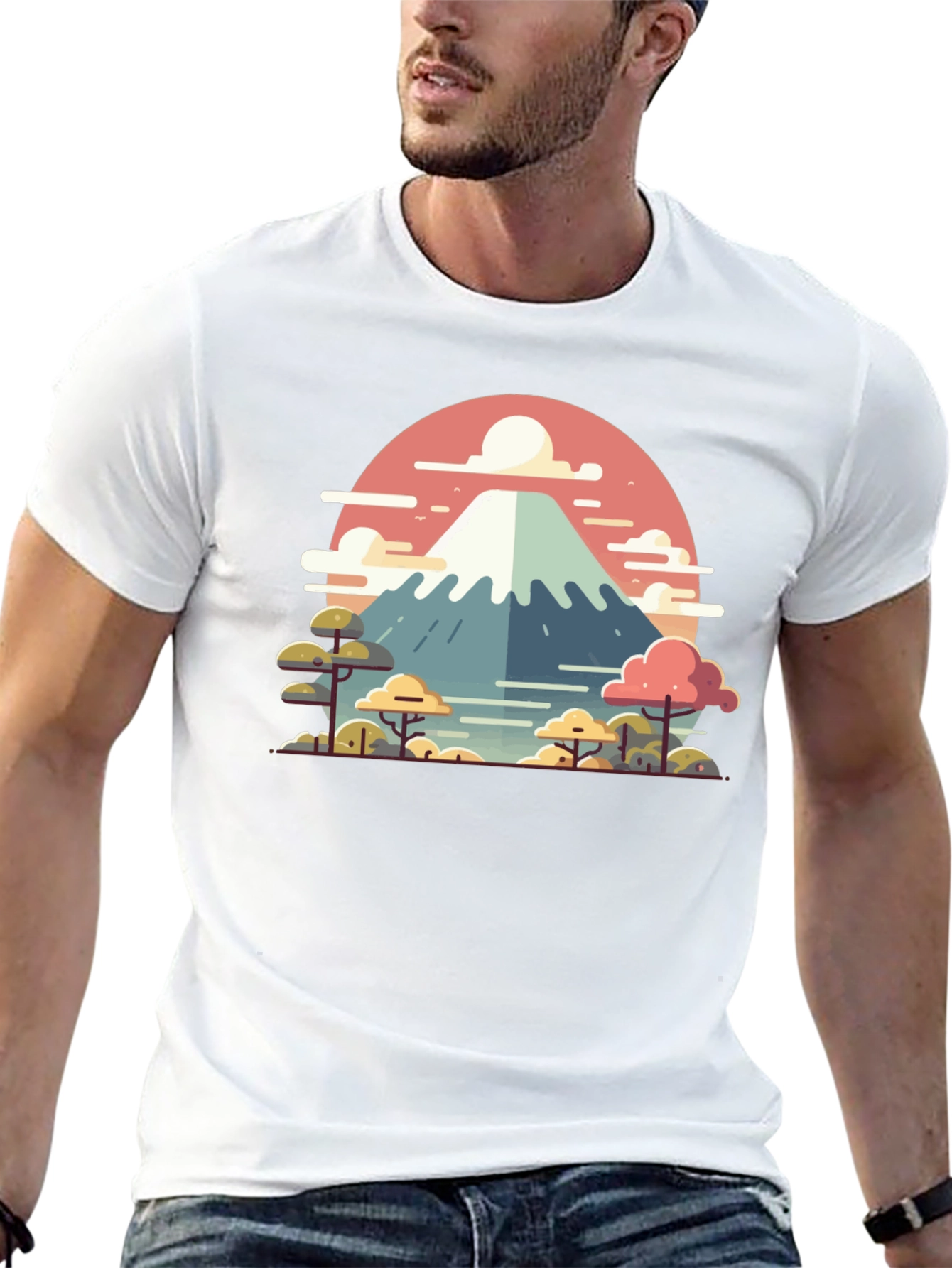 Mount Fuji Graphic Tee - Stylish Japan Inspired T-Shirt