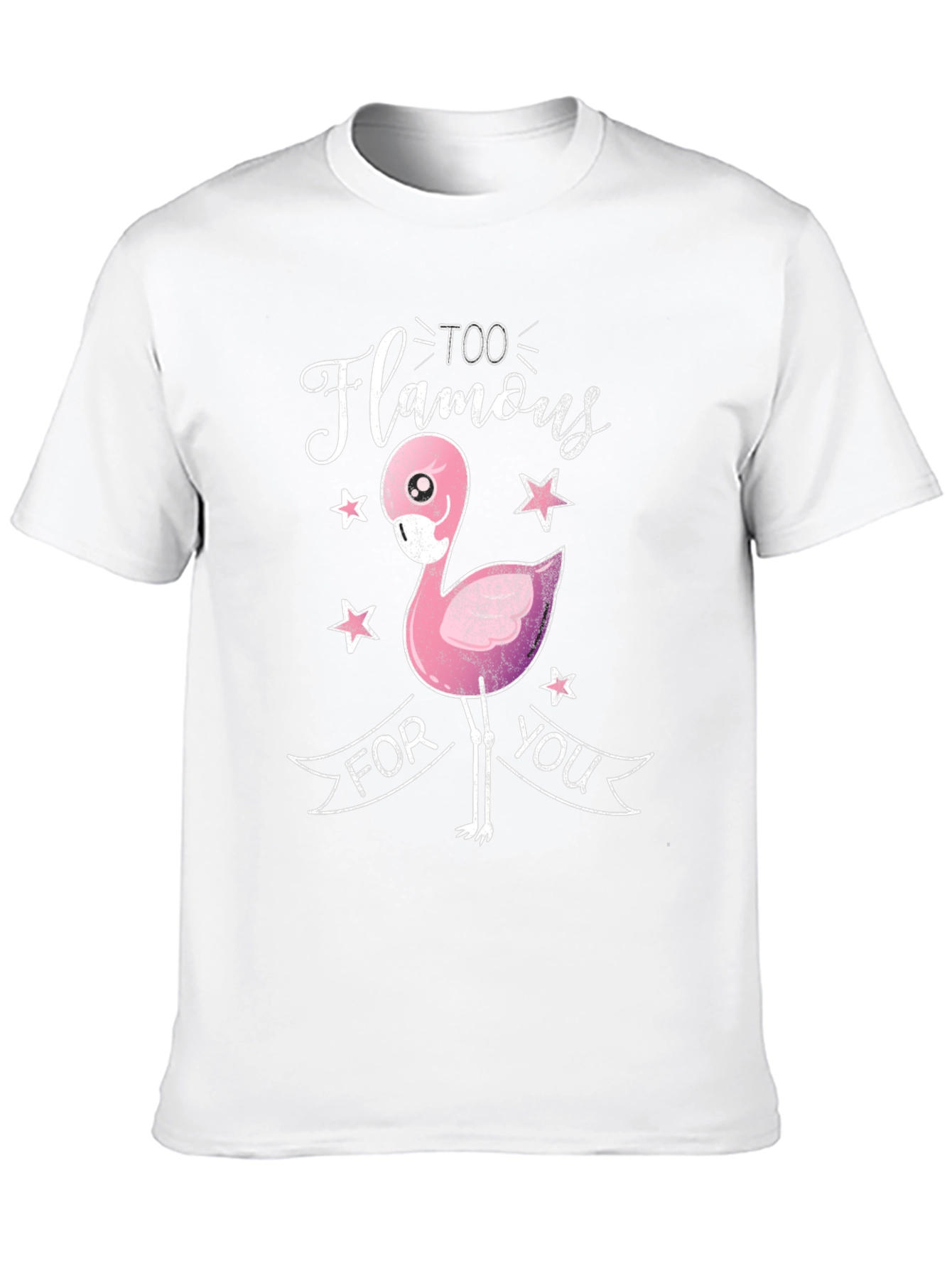 Too Flamous Flamingo Graphic T-Shirt