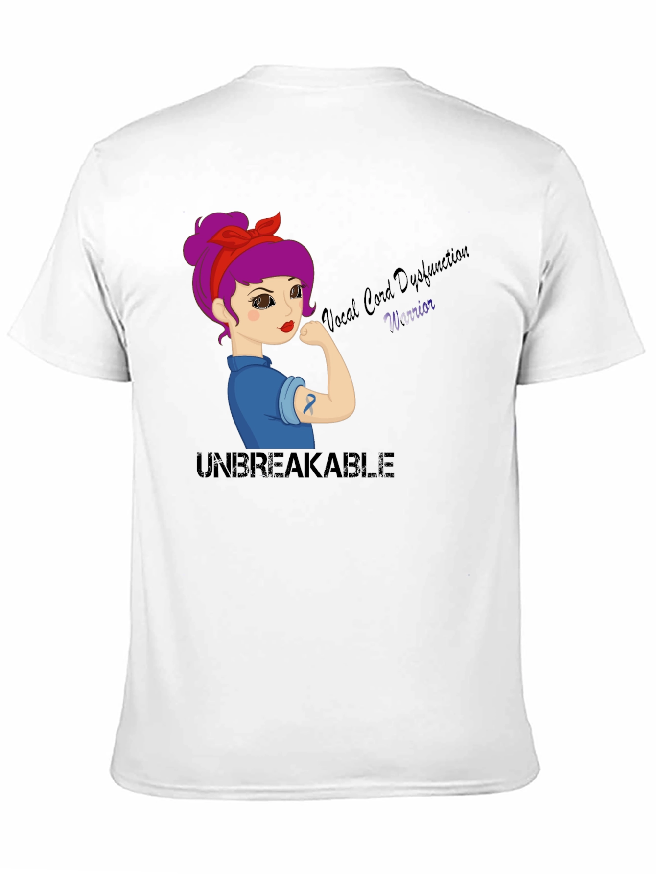 Vocal Cord Dysfunction Warrior T-Shirt