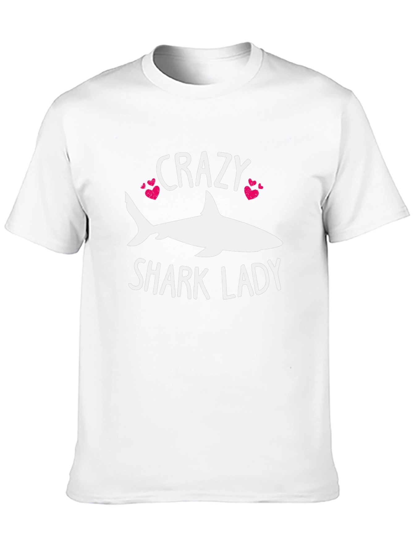 Crazy Shark Lady T-Shirt