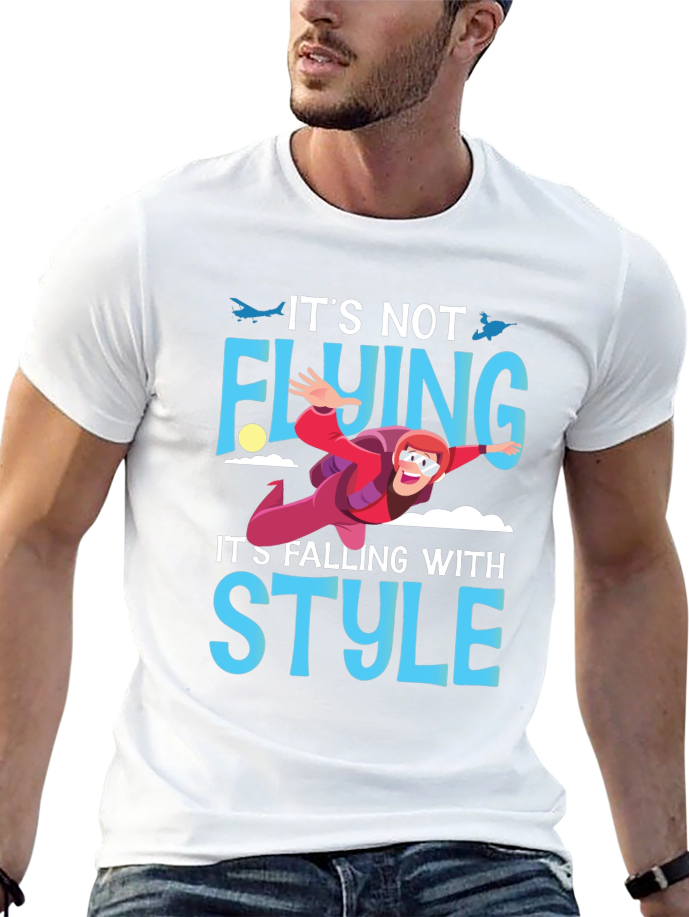Falling With Style Graphic T-Shirt