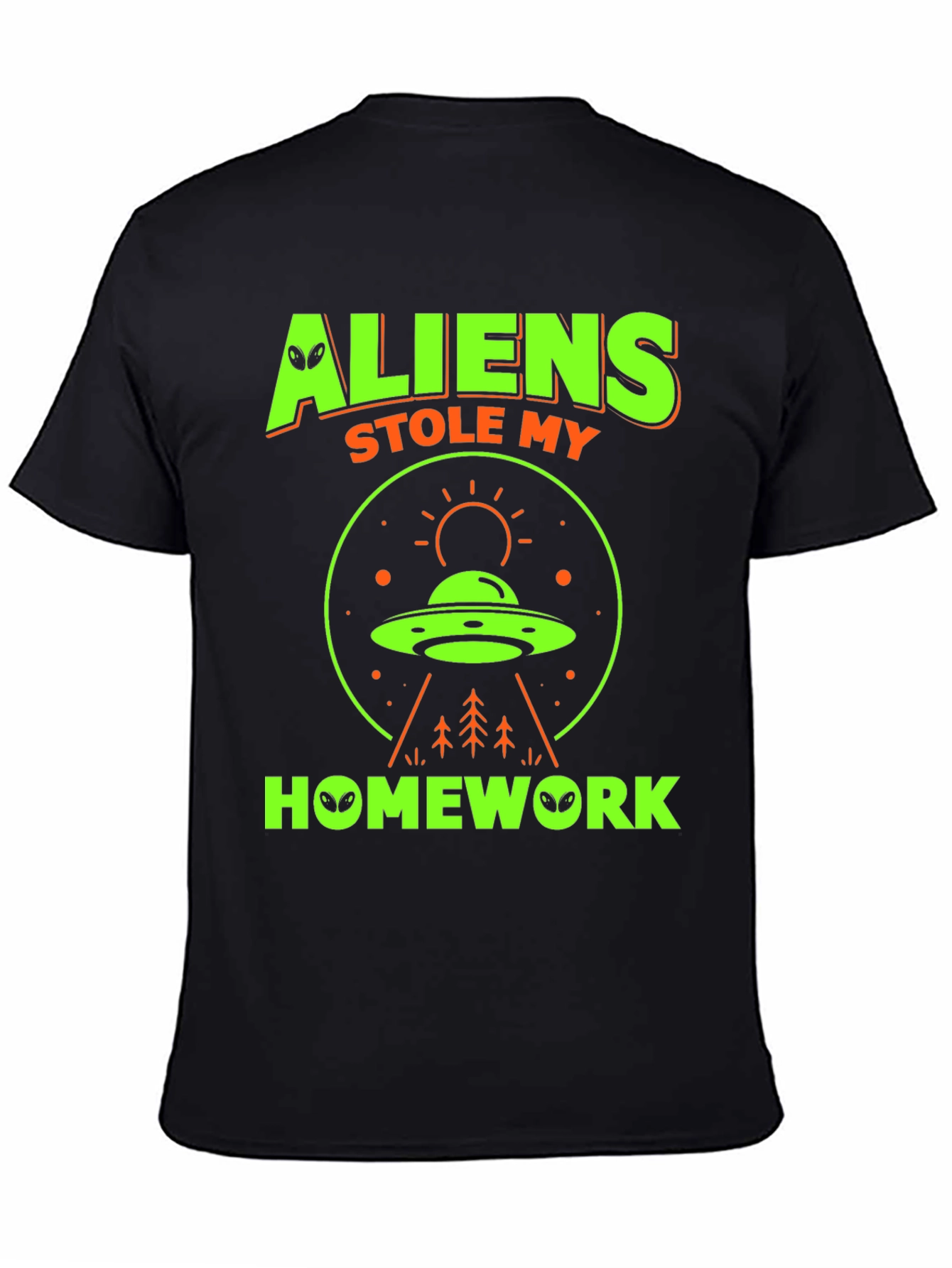 Aliens Stole My Homework Graphic Tee