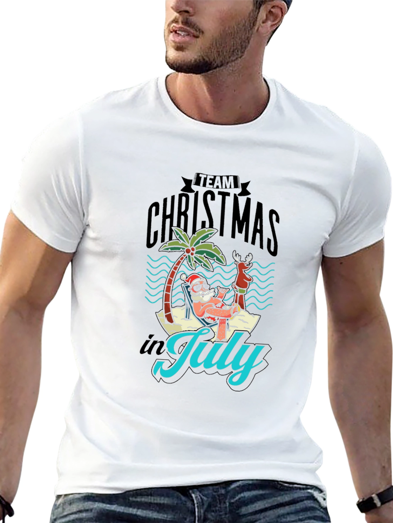 Christmas in July Graphic T-Shirt