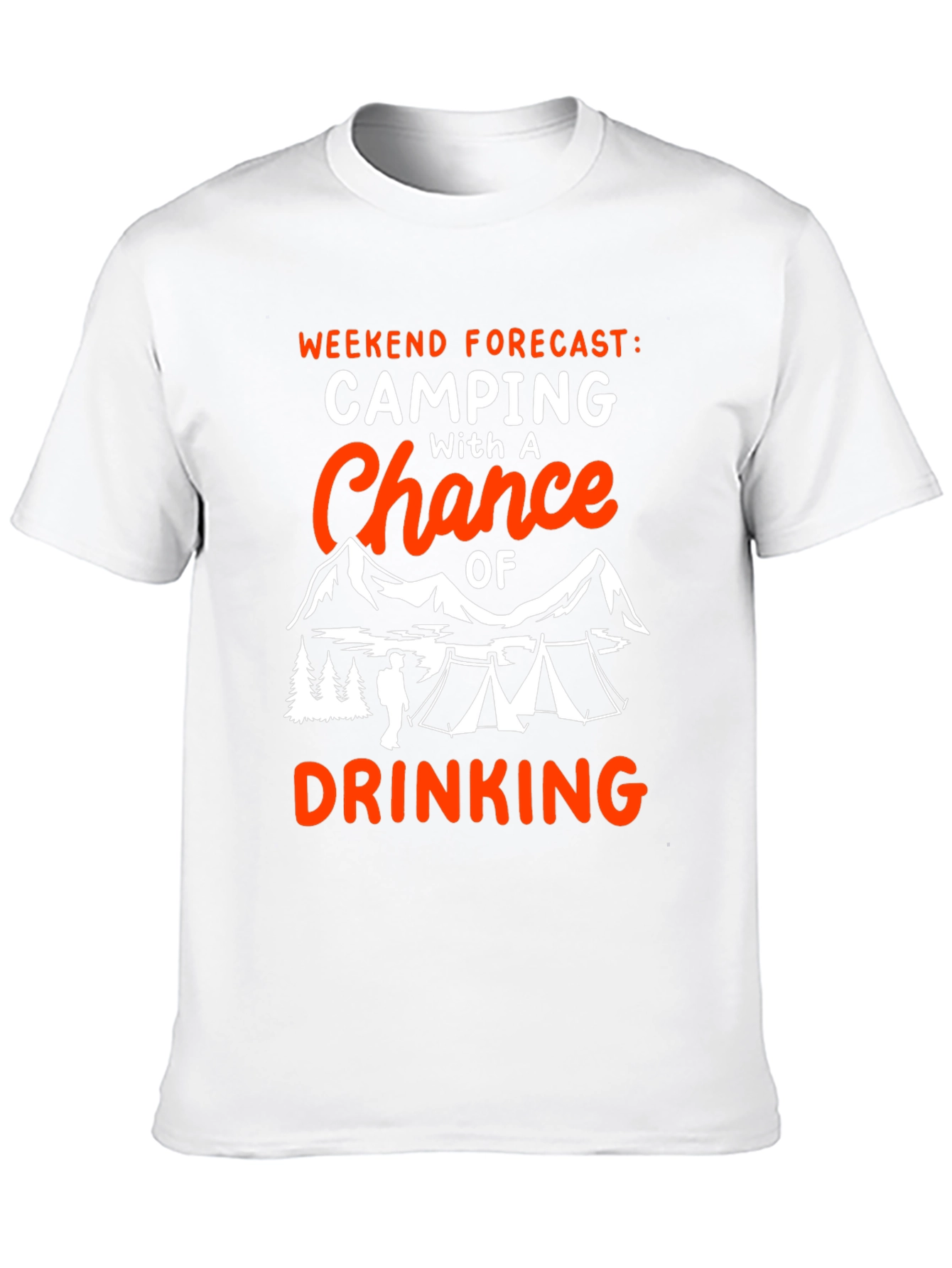Camping and Drinking Weekend T-Shirt