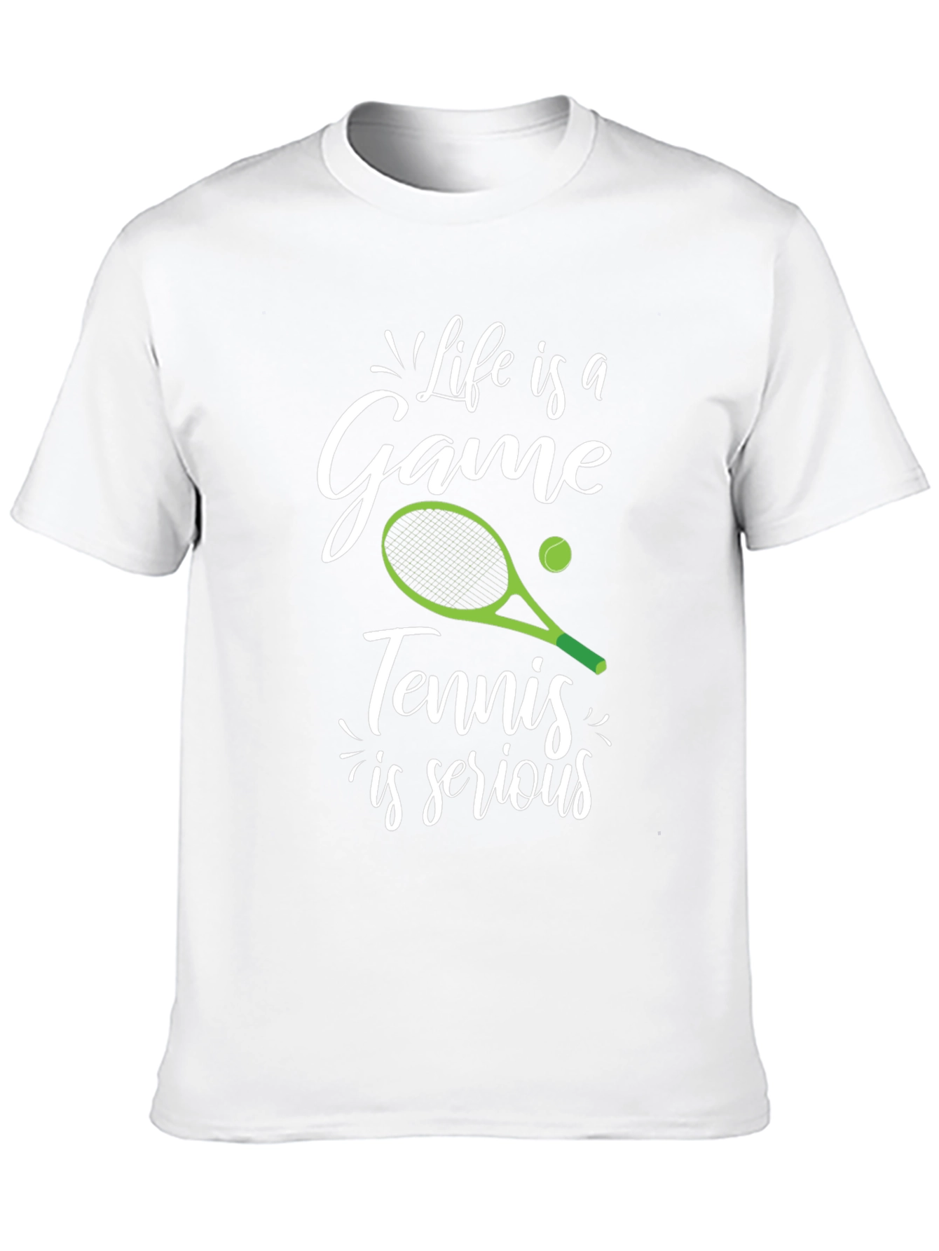 Life is a Game Tennis T-Shirt