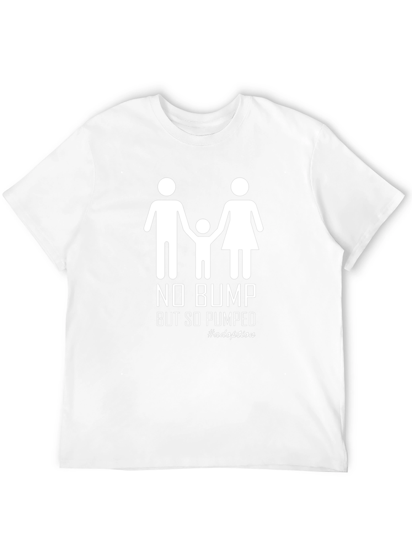 Adoption Pride T-Shirt - No Bump So Pumped