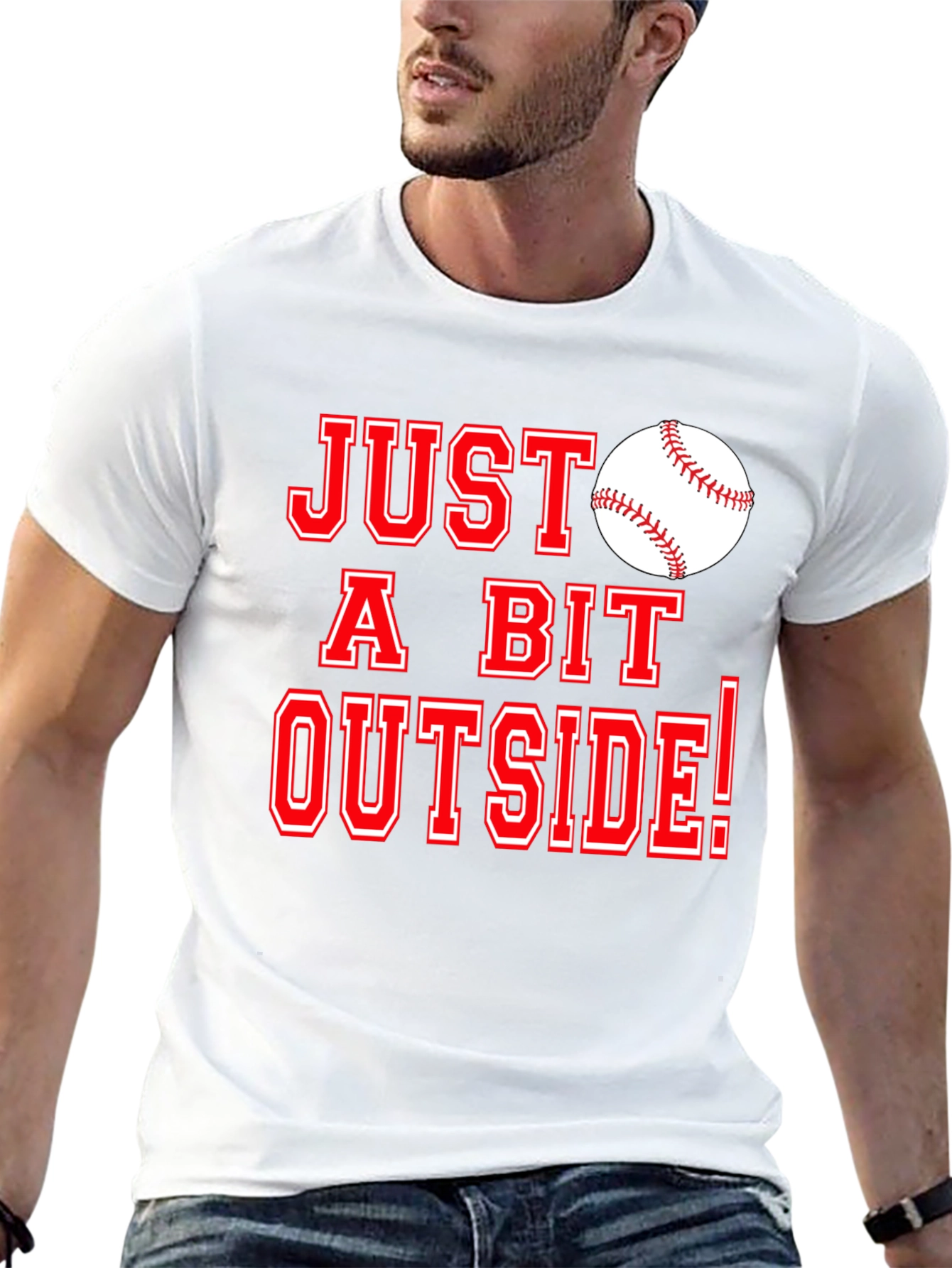 Just A Bit Outside Graphic Tee