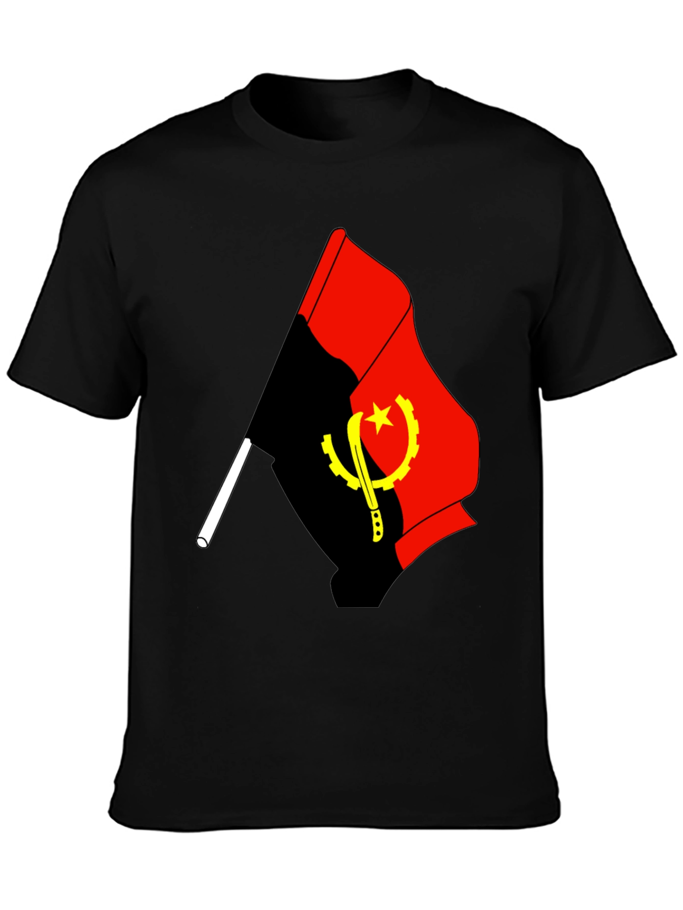 Angola Flag T-Shirt - Patriotic Style