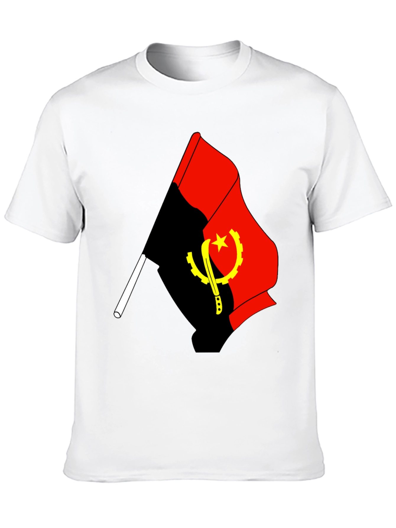 Angola Flag T-Shirt - Patriotic Style