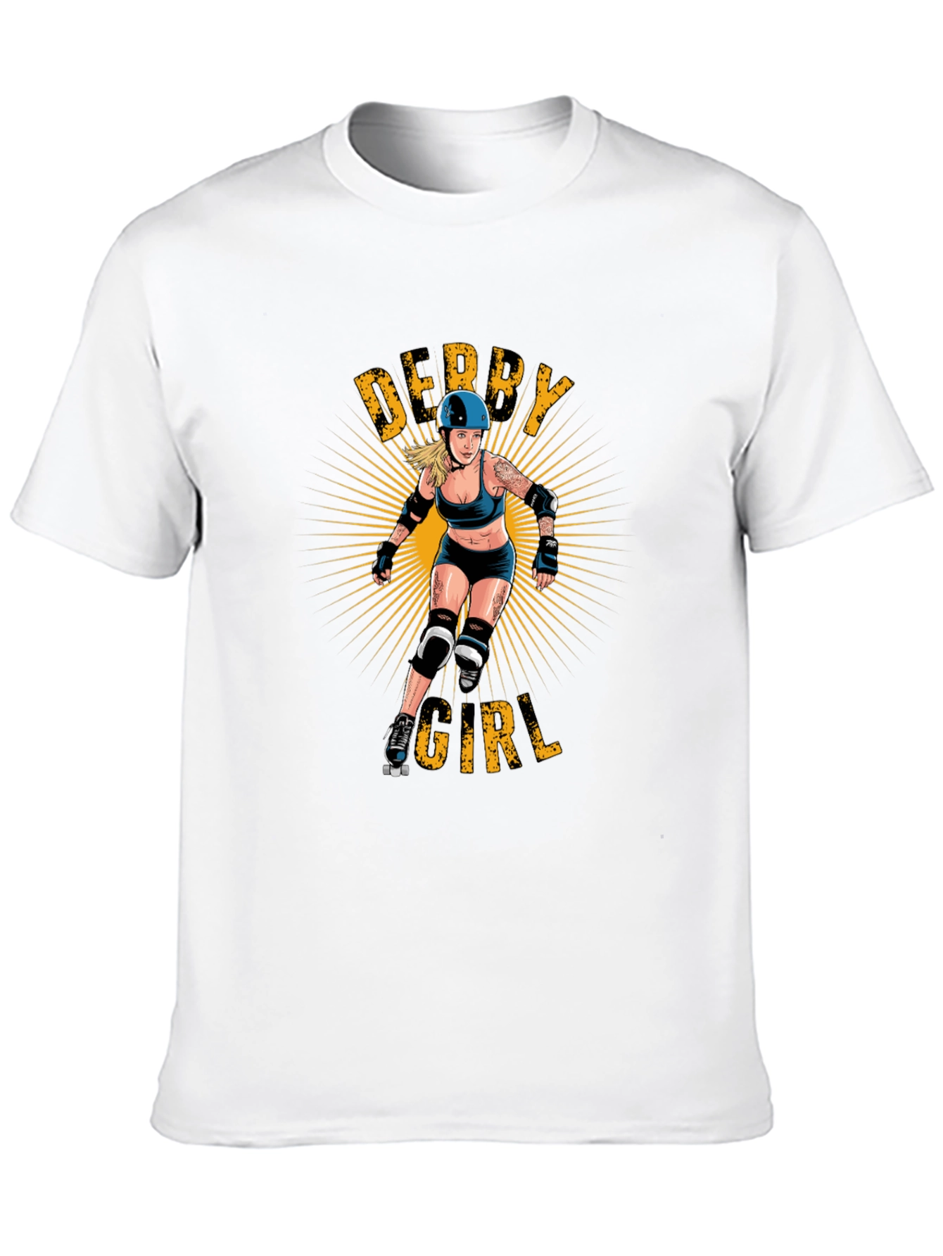 Derby Girl T-Shirt - Roller Derby Graphic Tee