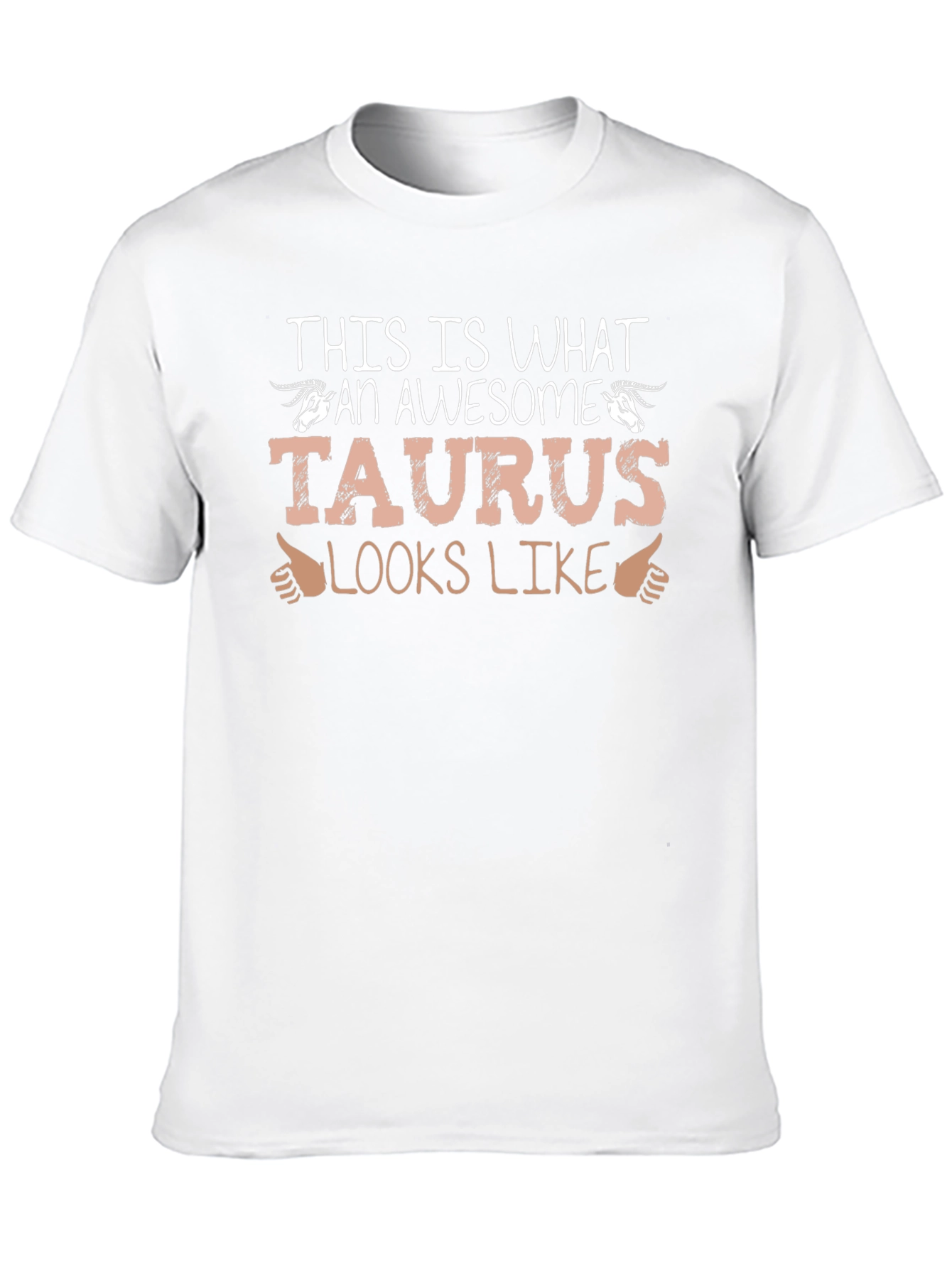 Awesome Taurus Zodiac Sign Black T-Shirt