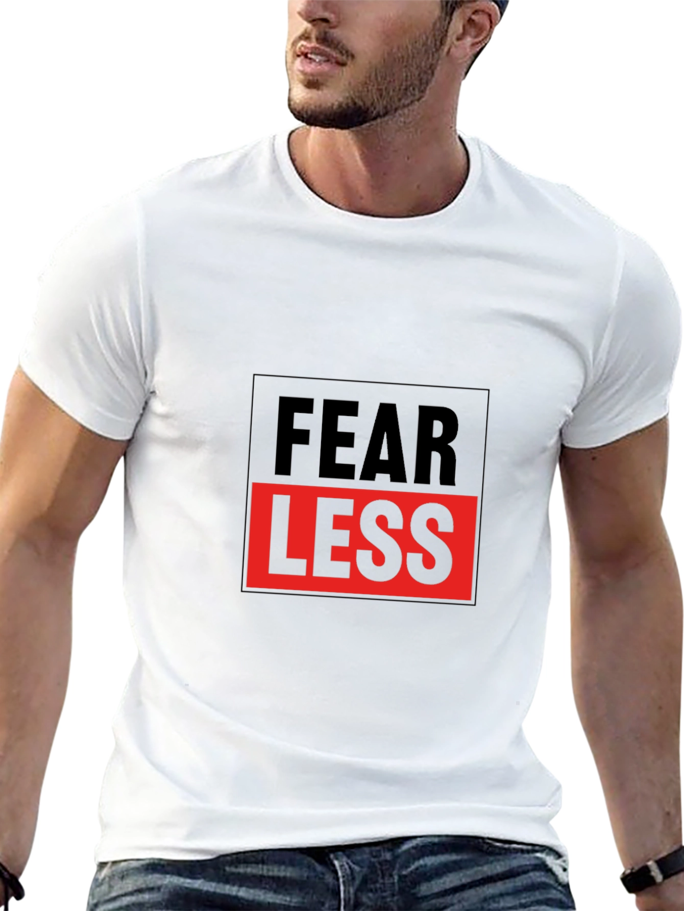 Fearless Graphic Tee - Bold Statement Shirt