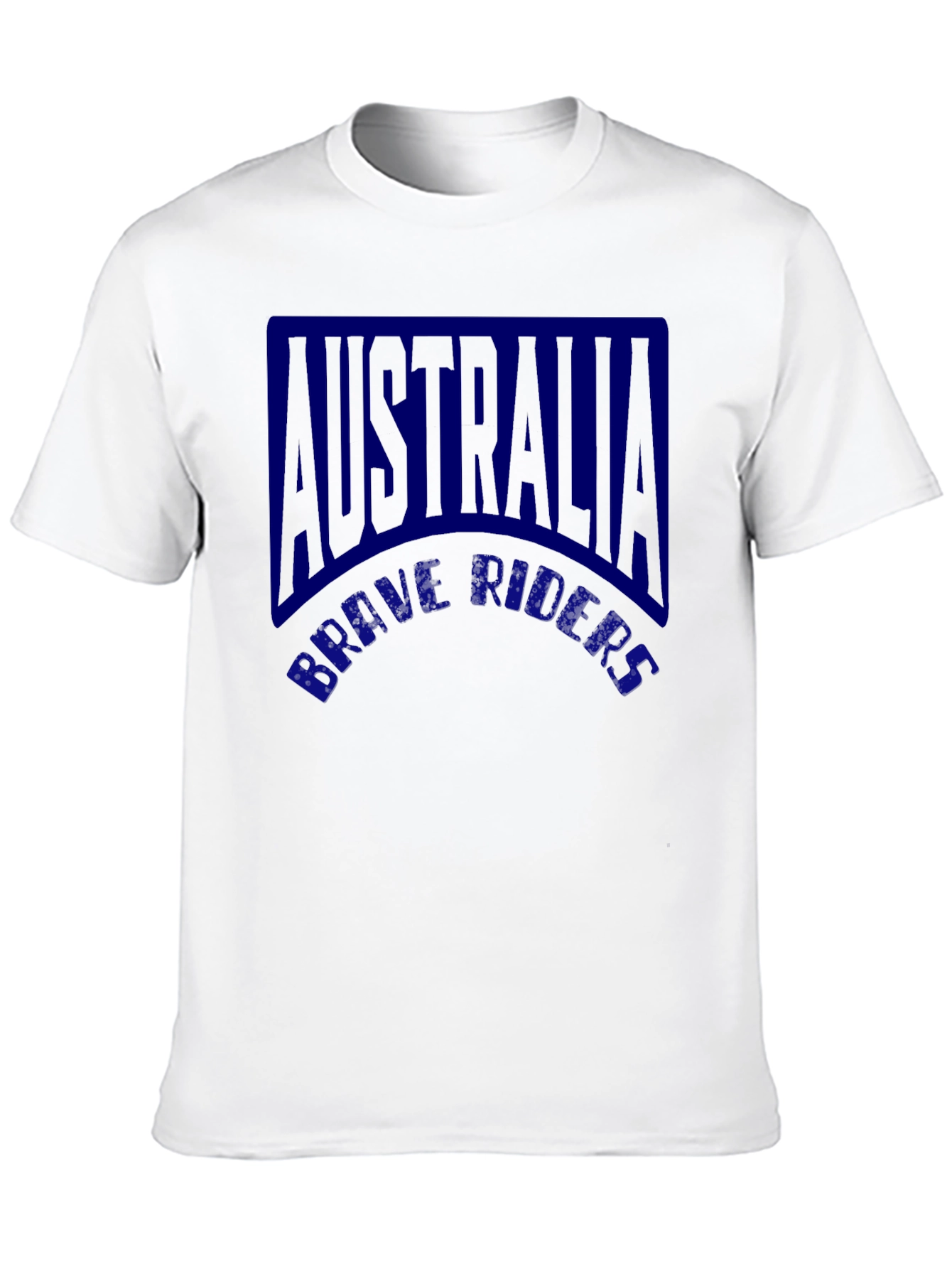 Australia Brave Riders Black Graphic Tee