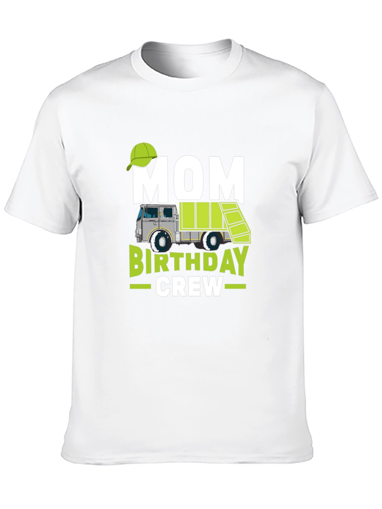 Mom Birthday Crew Garbage Truck T-Shirt