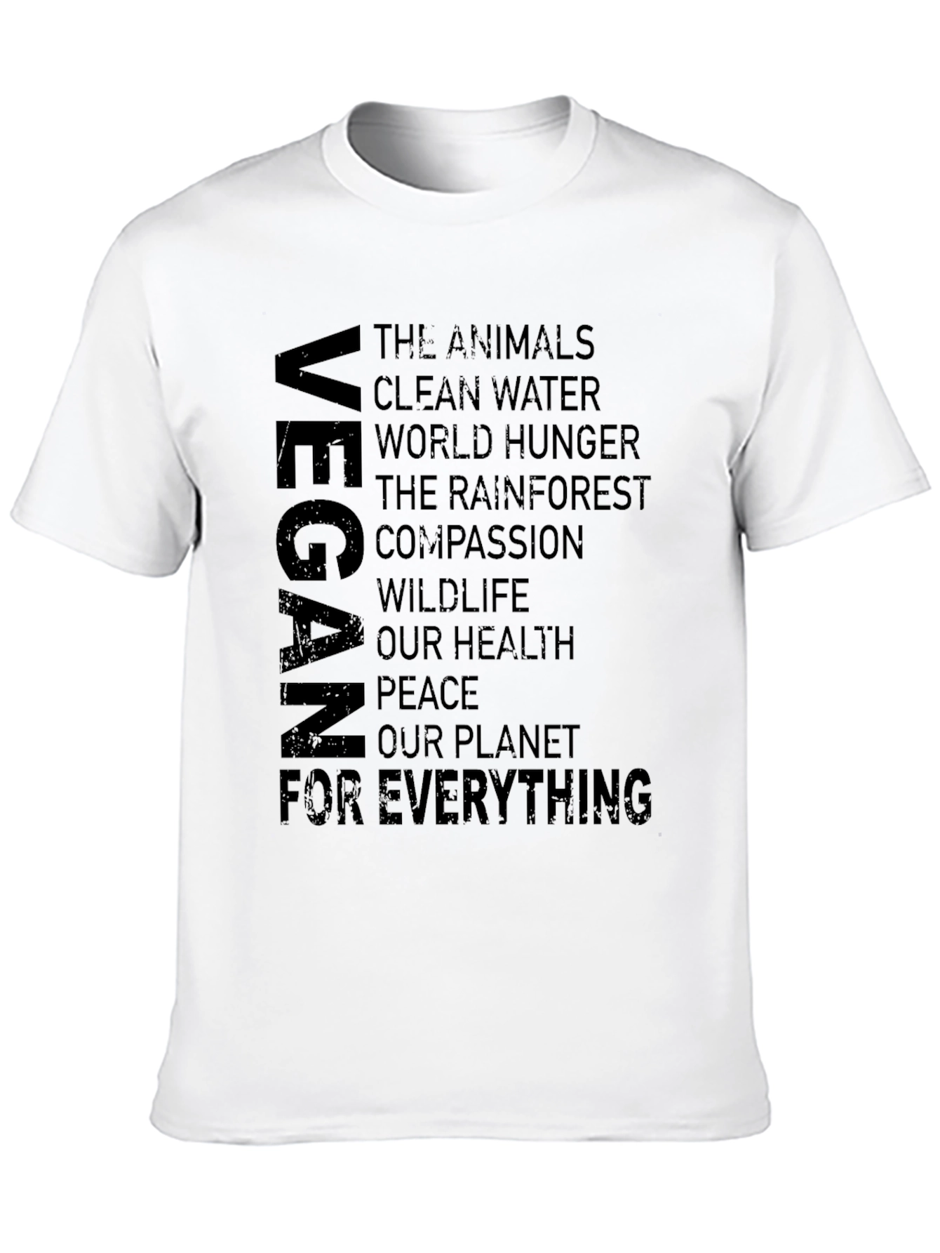 Vegan Cause T-Shirt: Animals Planet and More!