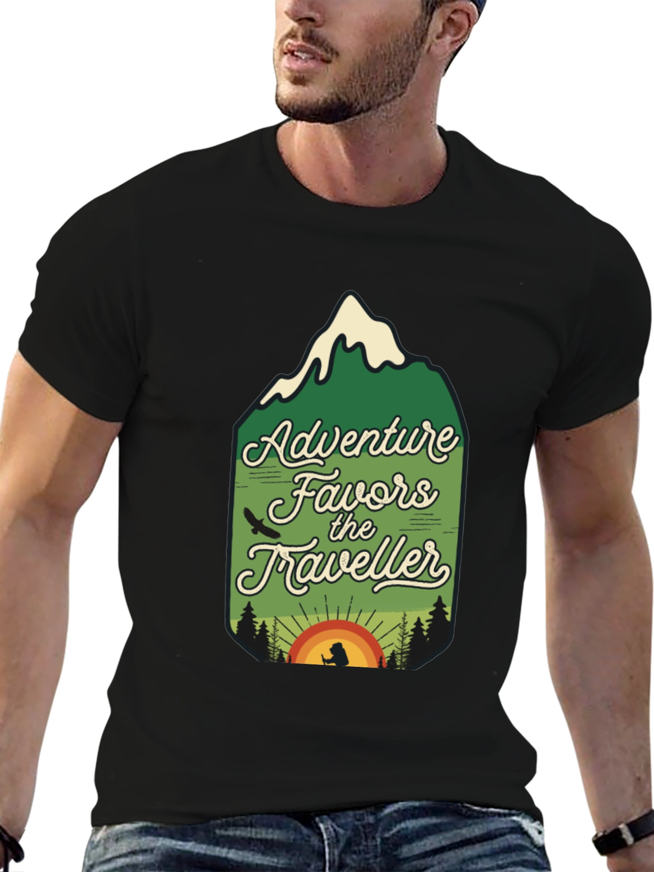 Adventure Favors the Traveler T-Shirt