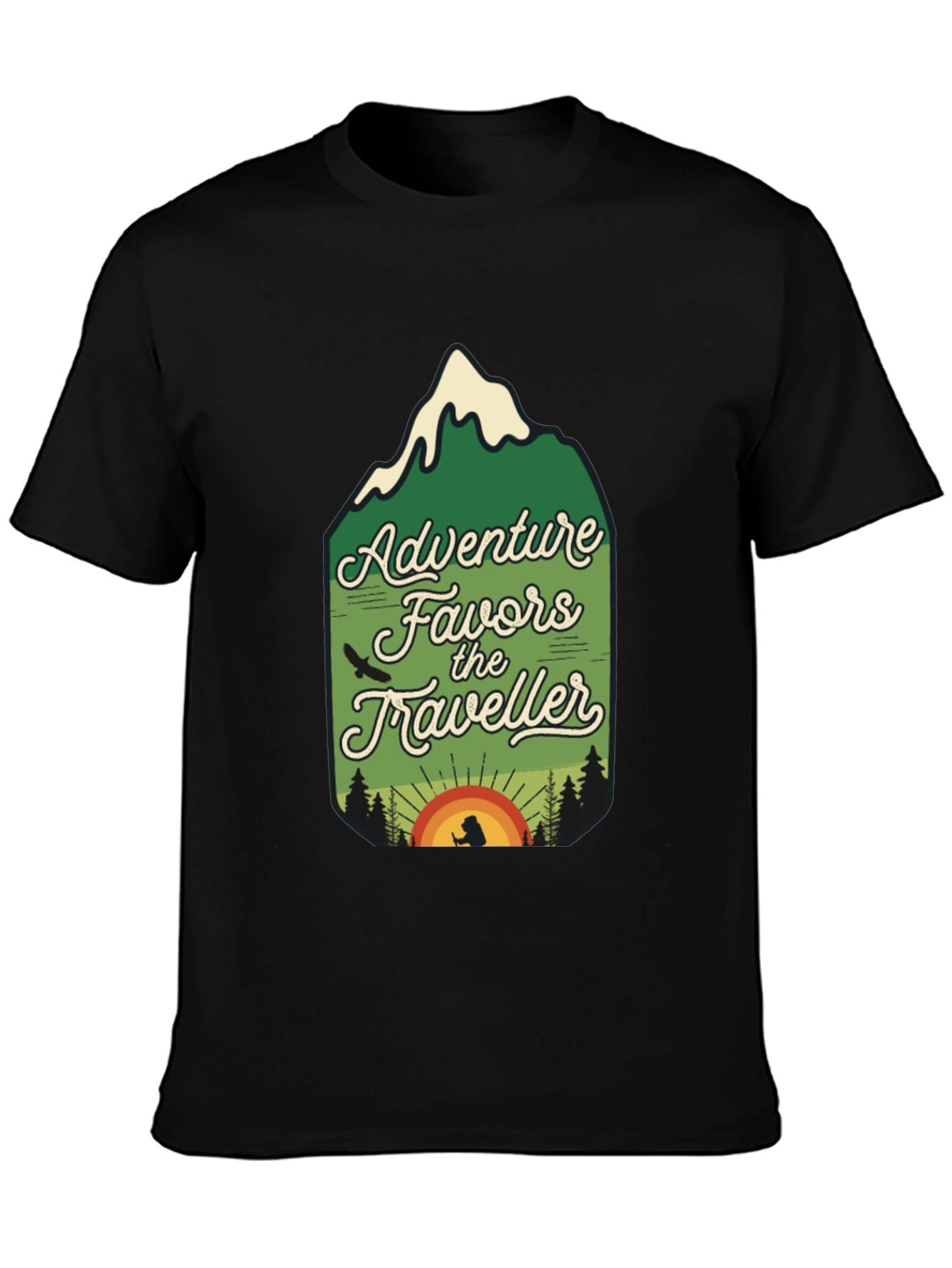 Adventure Favors the Traveler T-Shirt