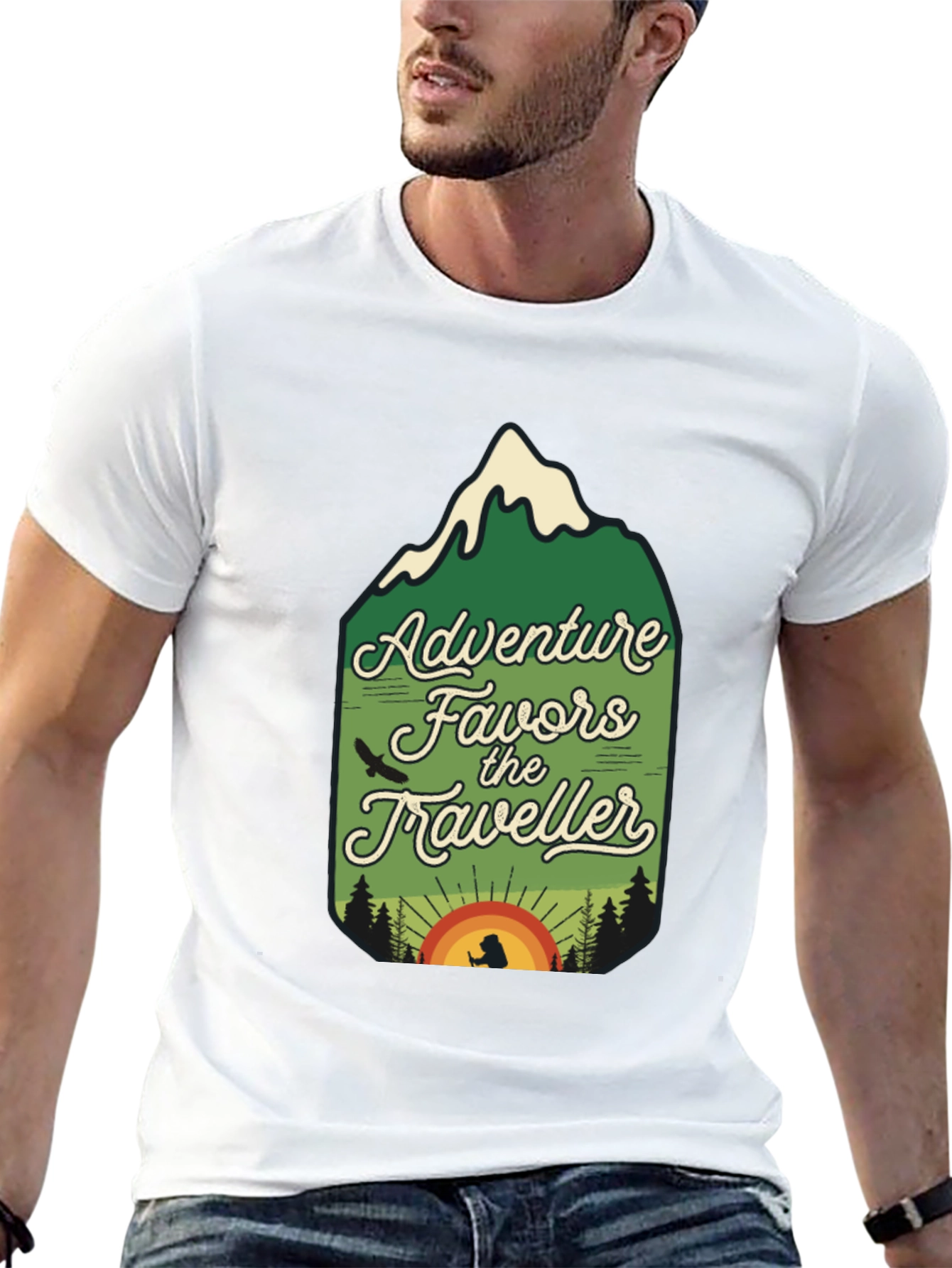 Adventure Favors the Traveler T-Shirt