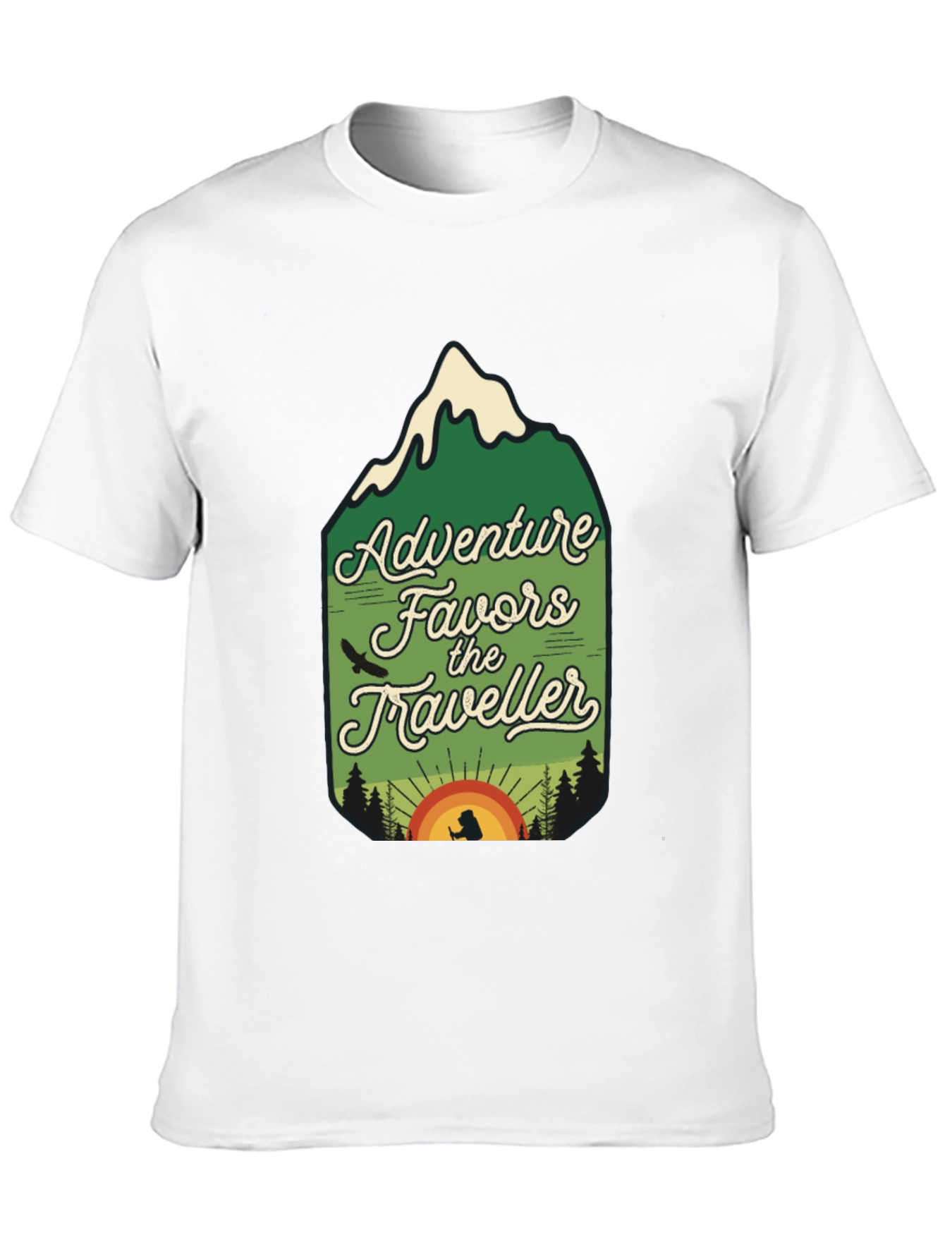 Adventure Favors the Traveler T-Shirt