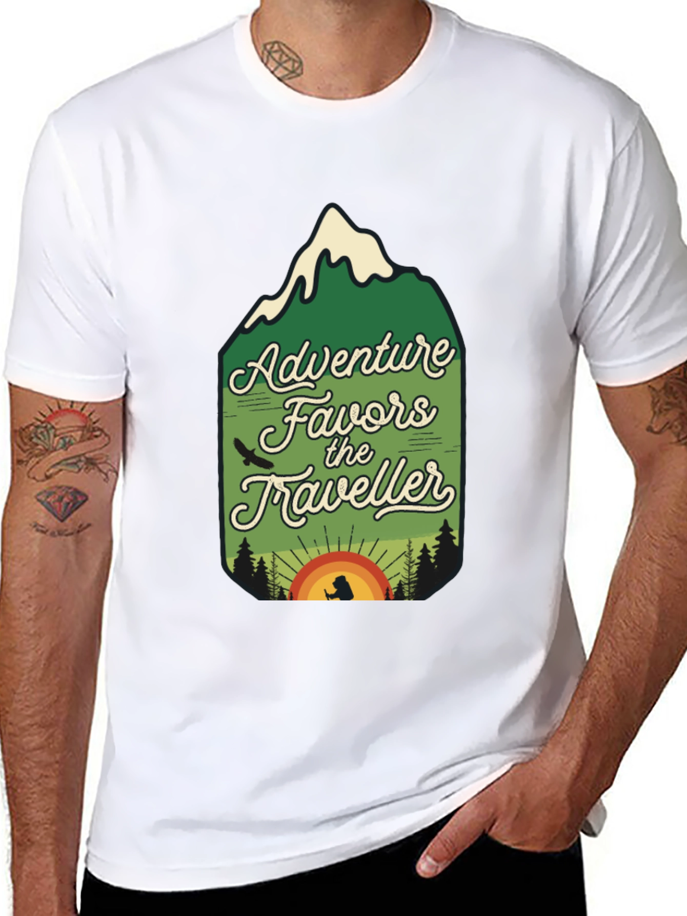 Adventure Favors the Traveler T-Shirt