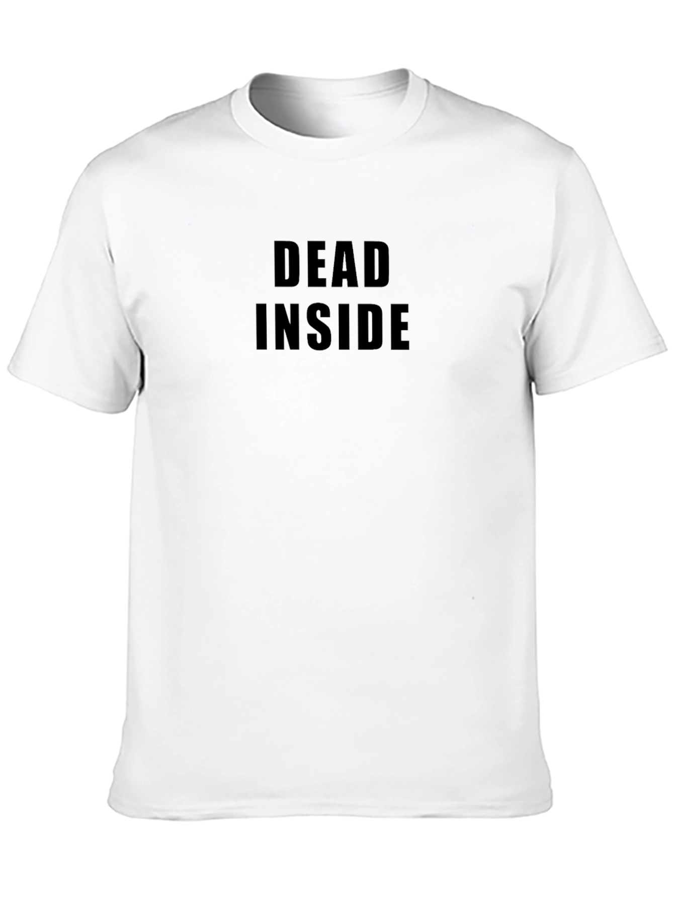 Dead Inside Black T-Shirt - Edgy Graphic Tee