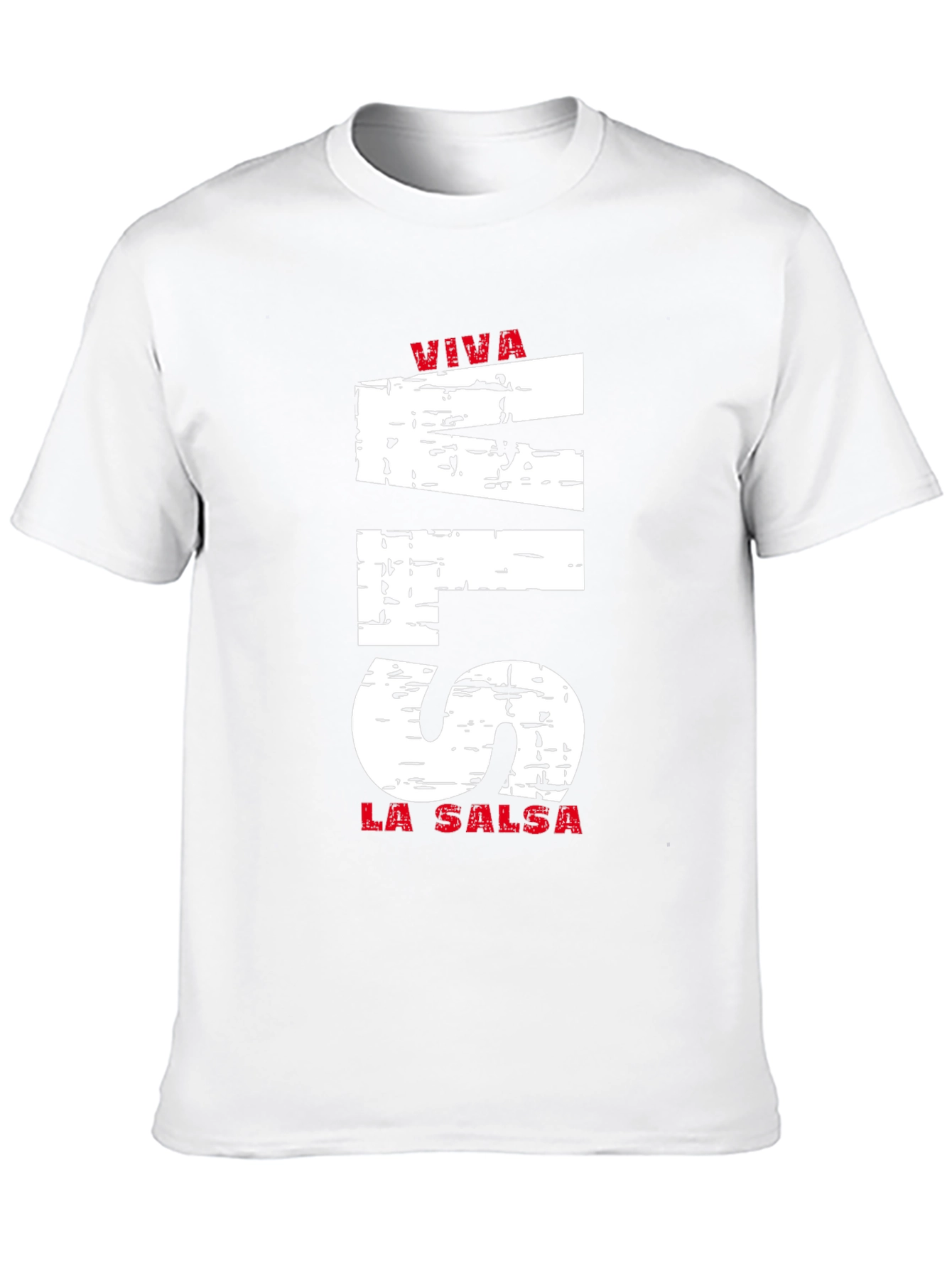 Viva Salsa T-Shirt - Unique Distressed Design
