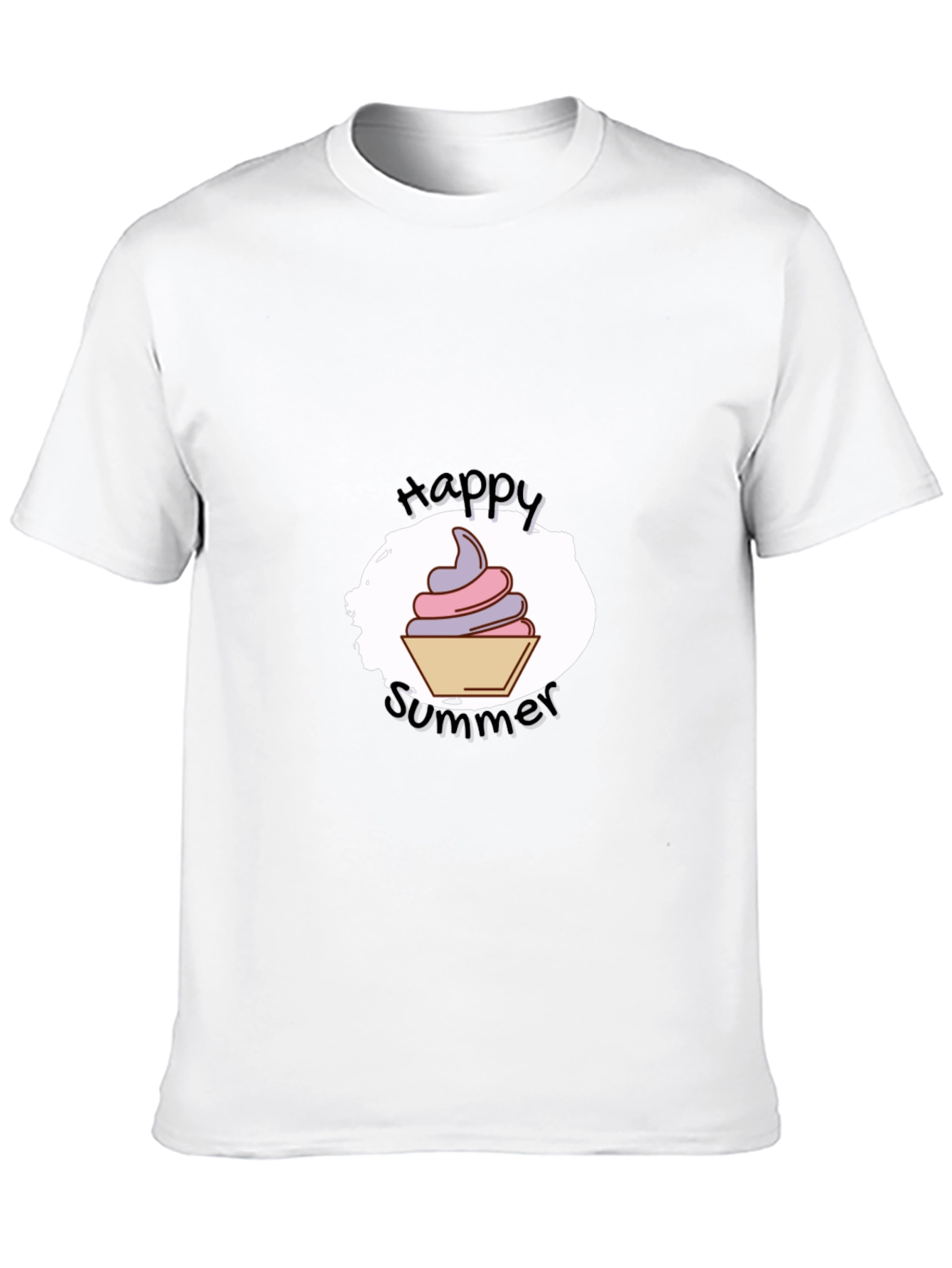 Happy Summer Ice Cream T-Shirt