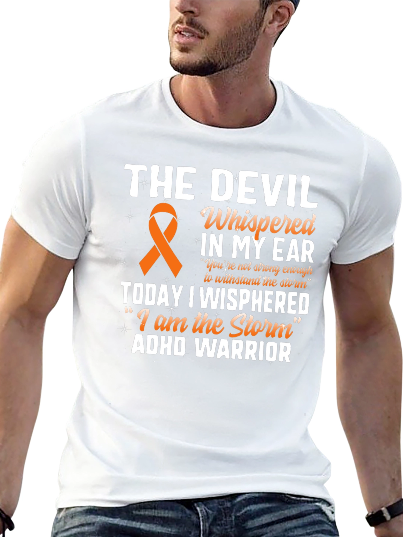 ADHD Warrior T-Shirt Devil Whisperer