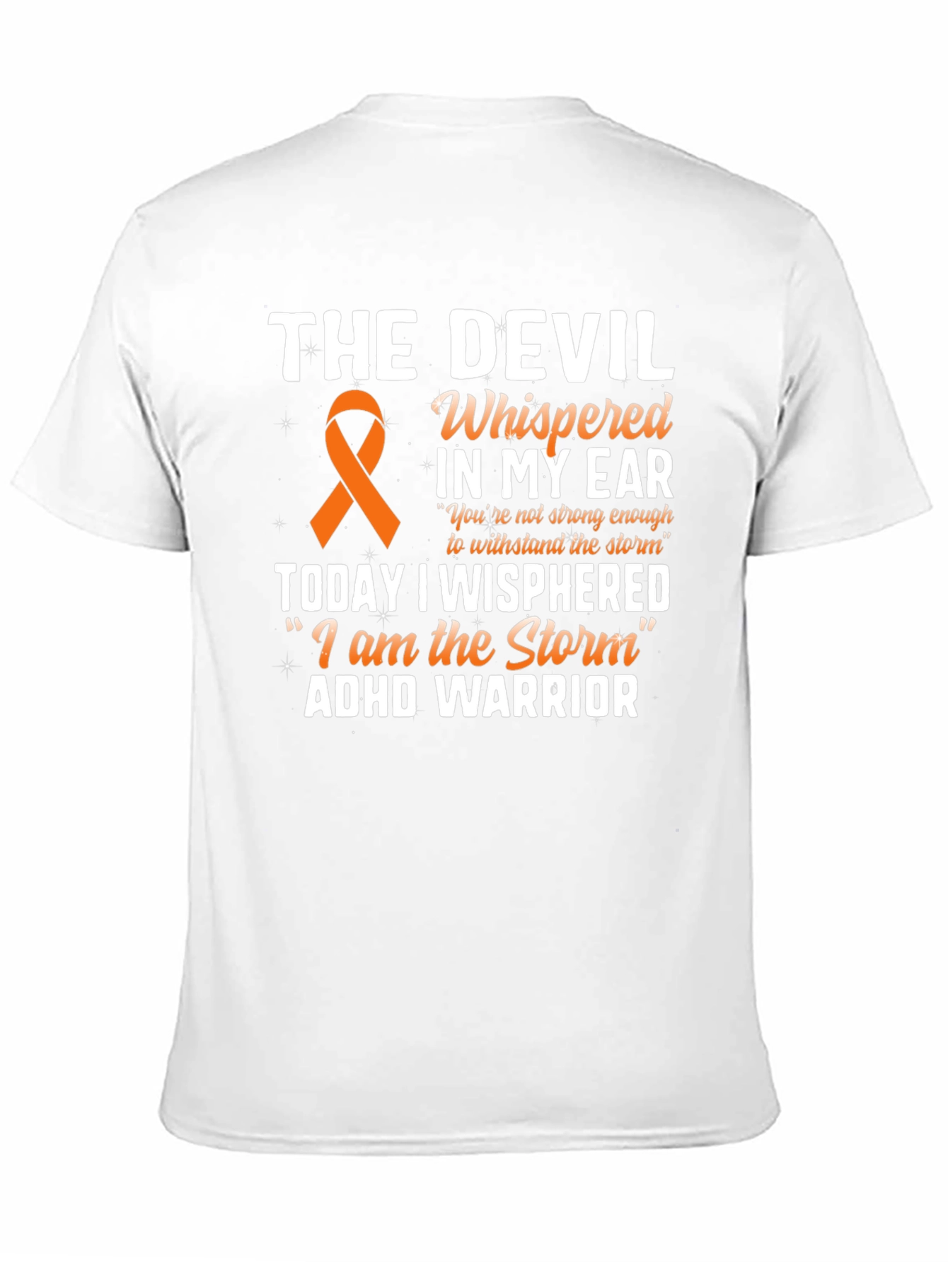 ADHD Warrior T-Shirt Devil Whisperer