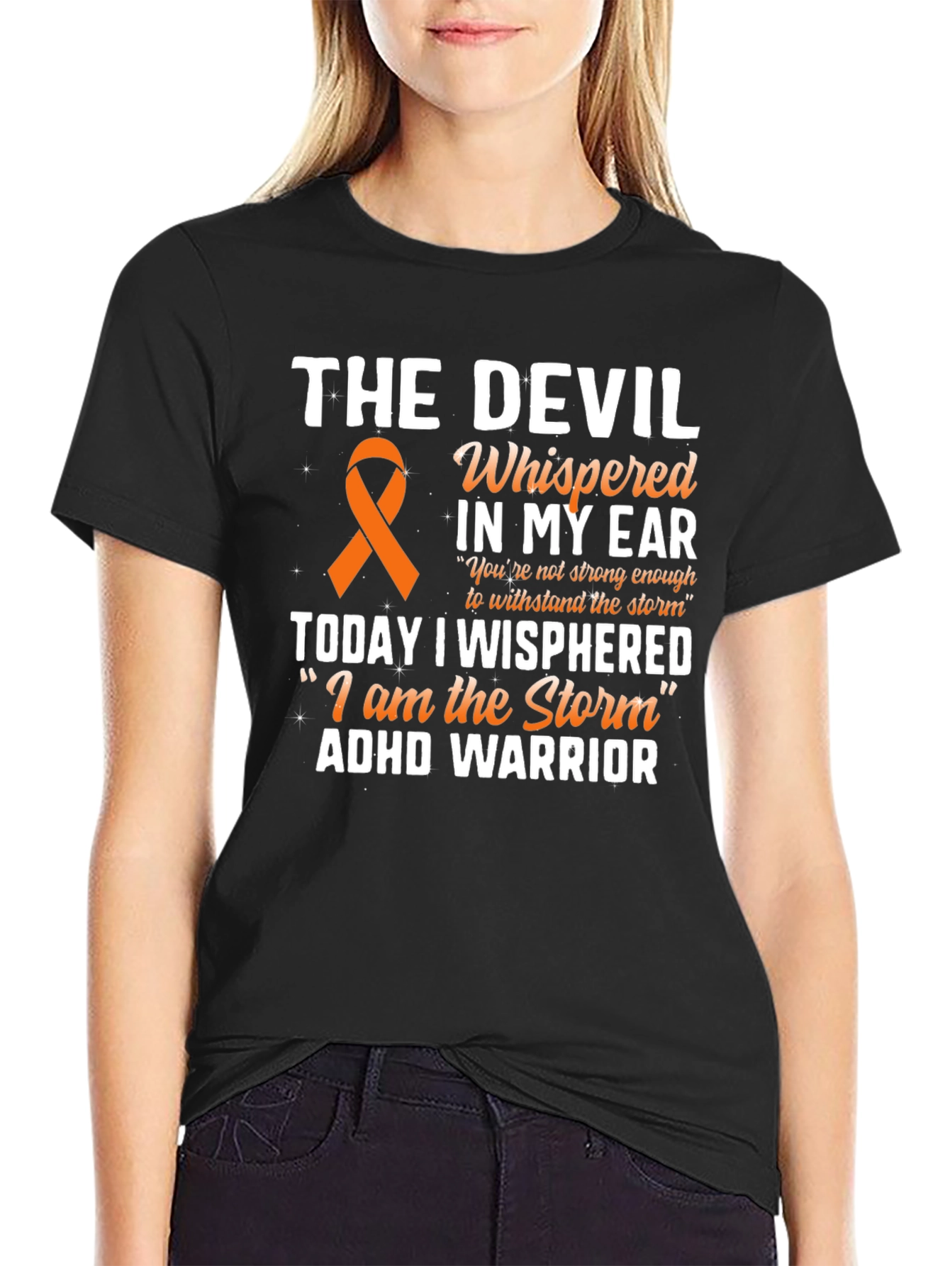 ADHD Warrior T-Shirt Devil Whisperer