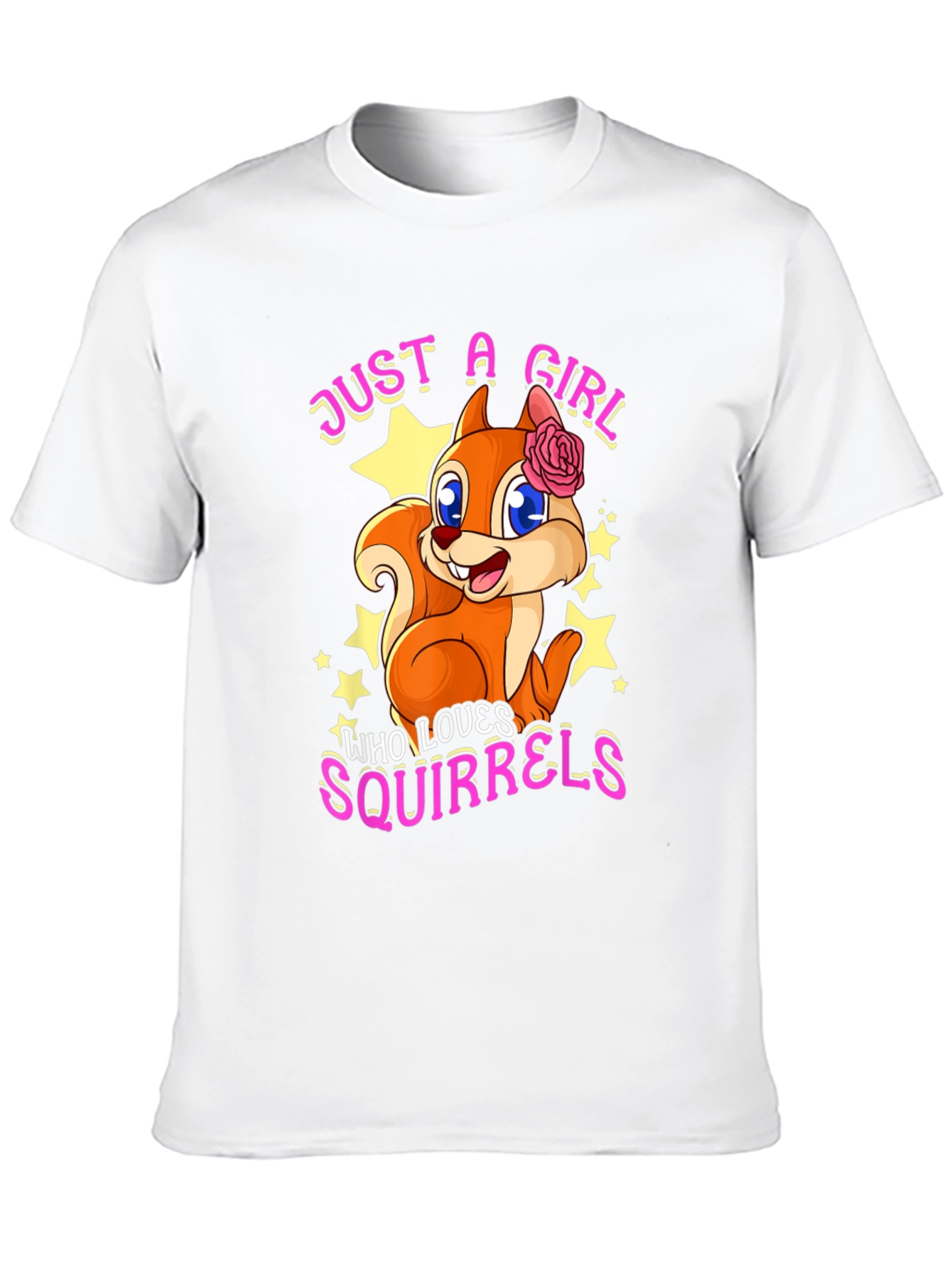 Just A Girl Who Loves Squirrels T-Shirt