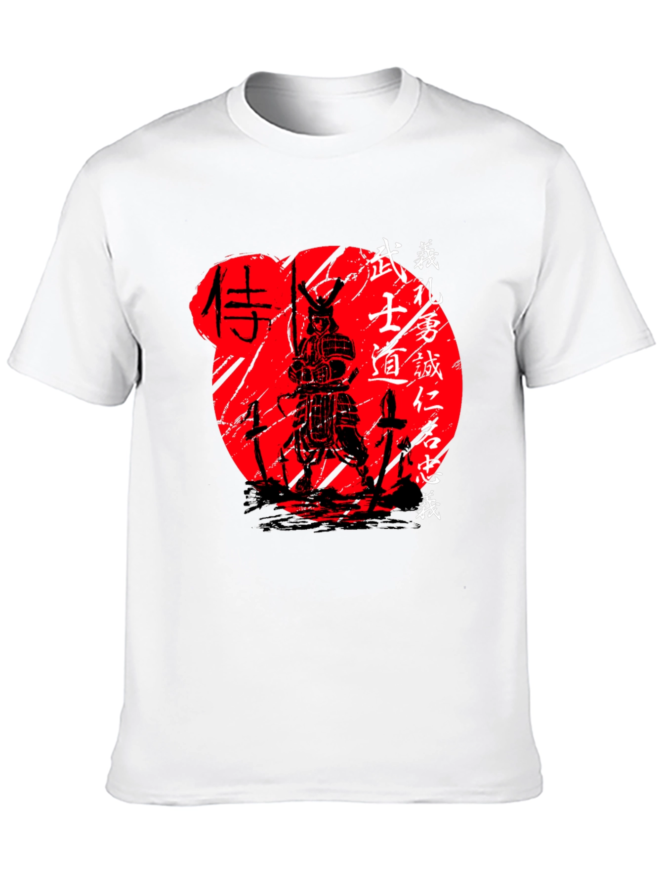 Samurai Bushido T-Shirt Japanese Warrior Graphic Tee