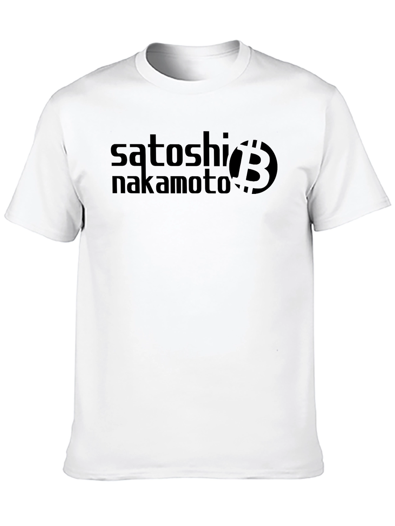 Satoshi Nakamoto Bitcoin Graphic Tee