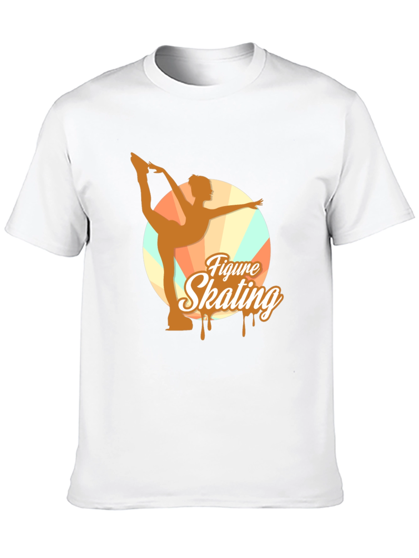 Figure Skating Graphic Tee - Black Unisex T-Shirt