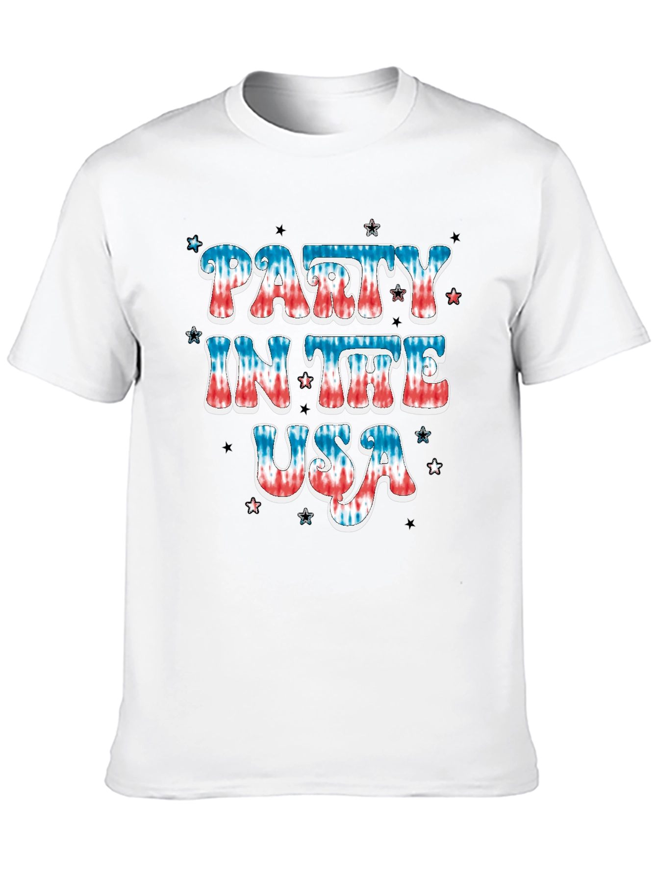Party In The USA Patriotic Graphic T-Shirt