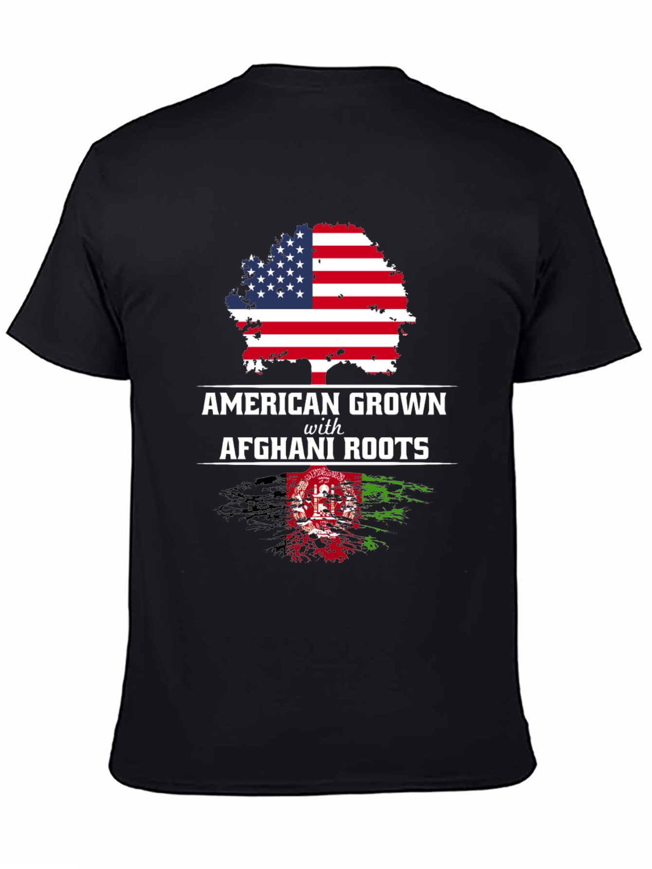 American Grown Afghan Roots T-Shirt