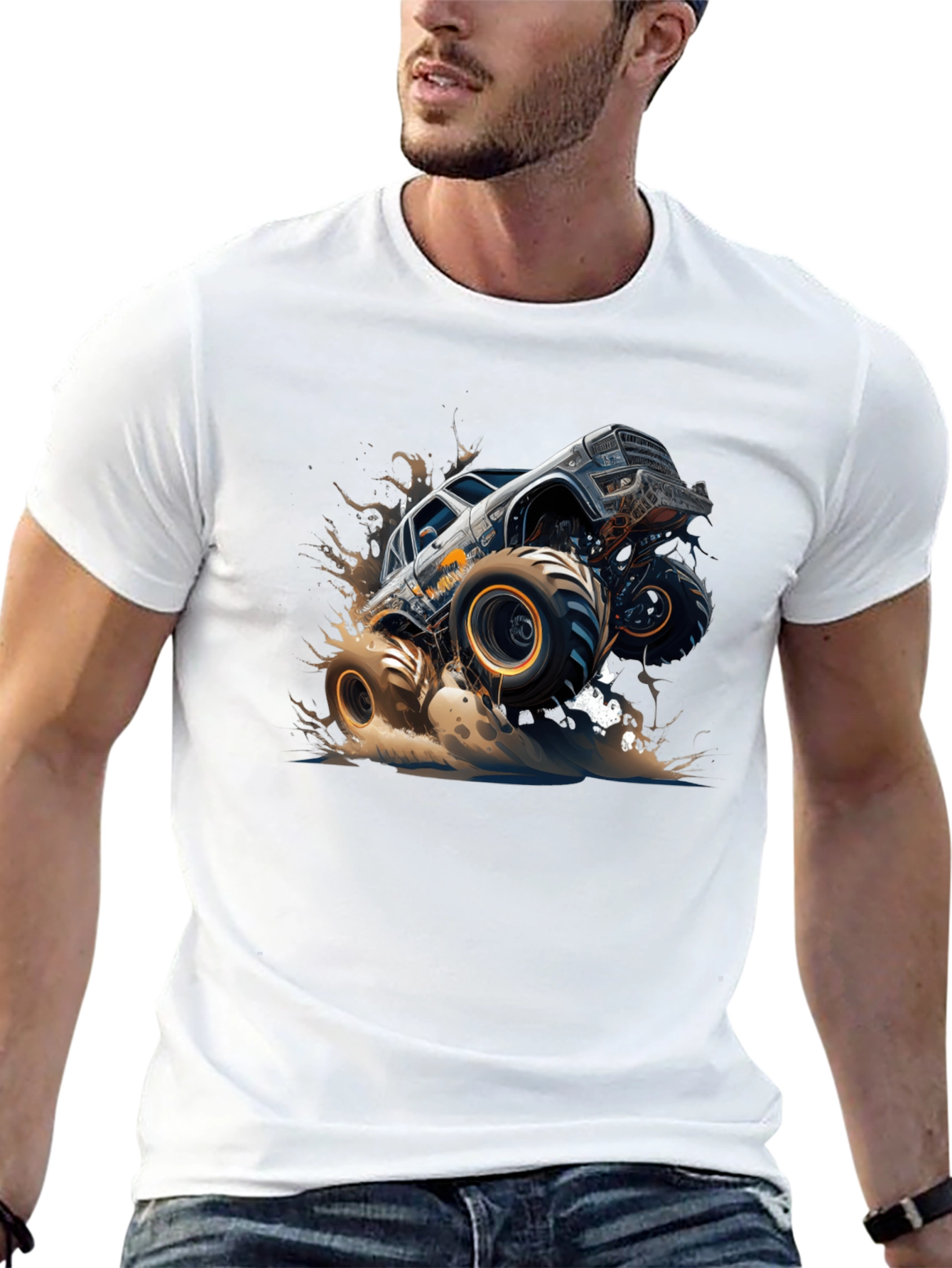 Monster Truck Graphic Tee - Off-Road Adventure