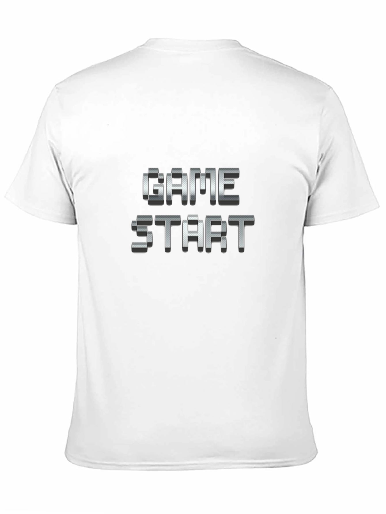 Game Start Pixel T-Shirt - Retro Gamer Style