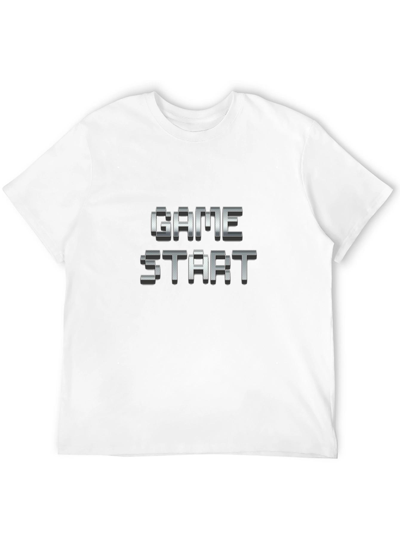 Game Start Pixel T-Shirt - Retro Gamer Style