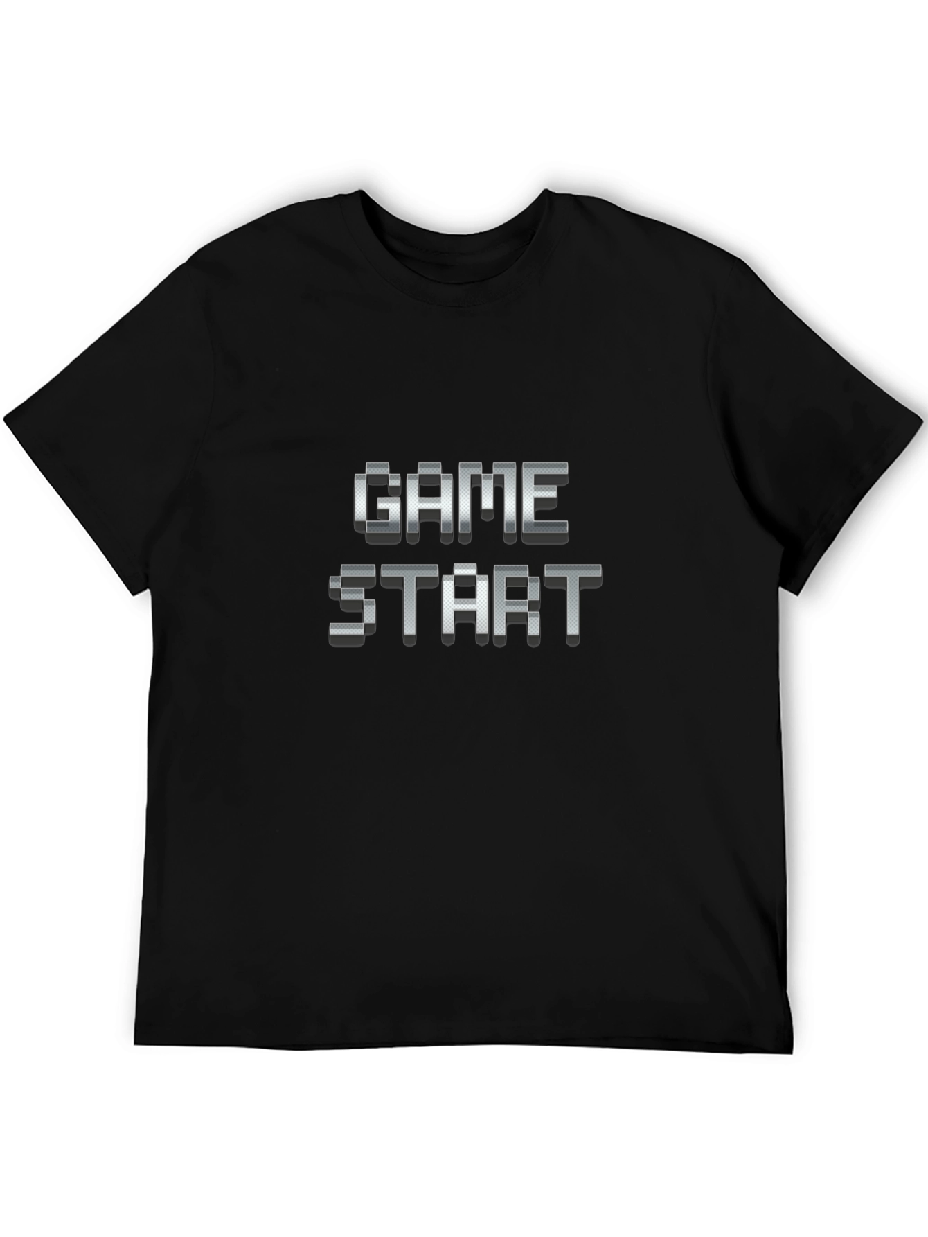 Game Start Pixel T-Shirt - Retro Gamer Style